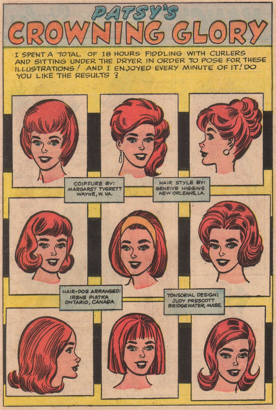 Read online Patsy Walker's Fashion Parade comic -  Issue # Full - 41