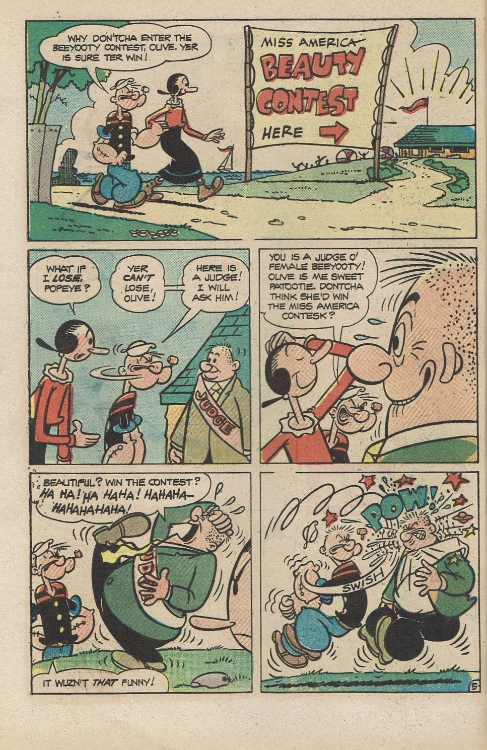 Read online Popeye (1948) comic -  Issue #137 - 8