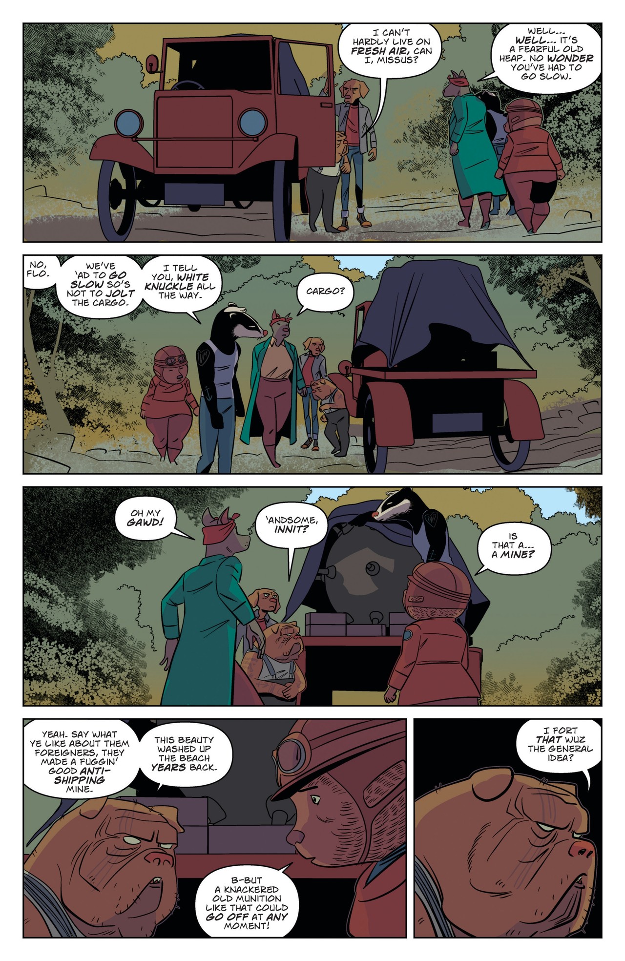 Read online Wild's End (2023) comic -  Issue #5 - 14