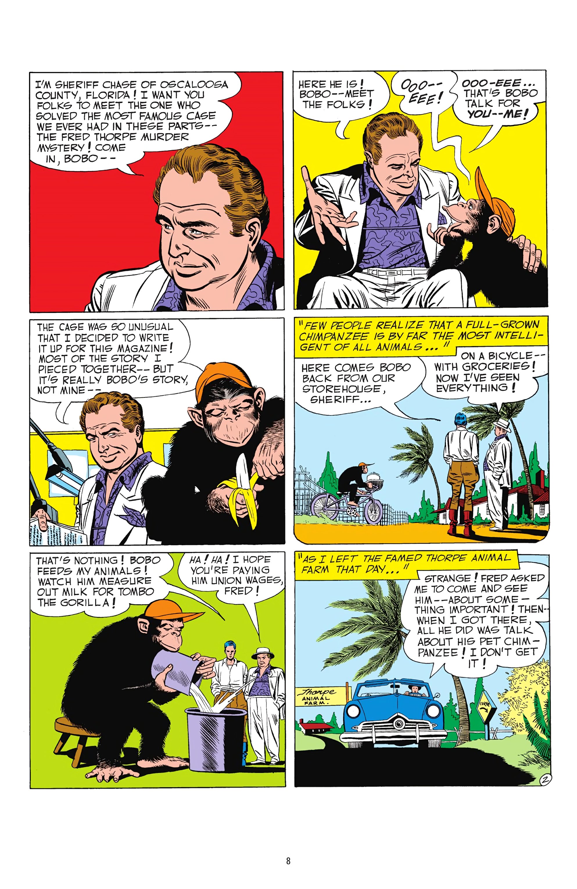 Read online The Detective Chimp Casebook comic -  Issue # TPB (Part 1) - 8