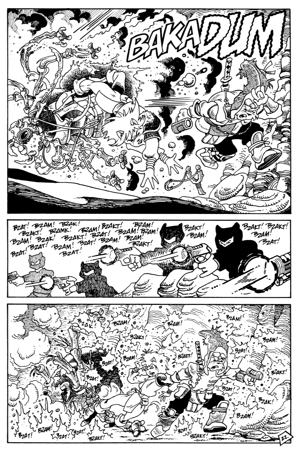 Read online Space Usagi comic -  Issue #2 - 24