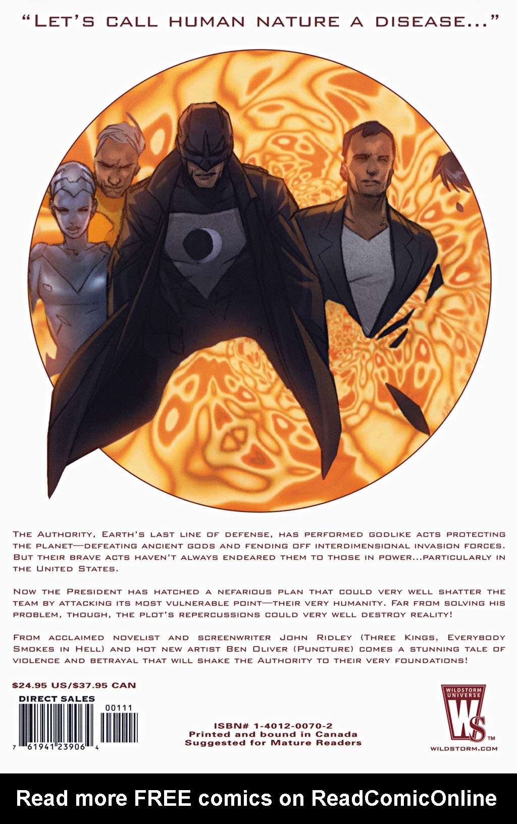 Read online The Authority: Human on the Inside comic -  Issue # TPB - 3