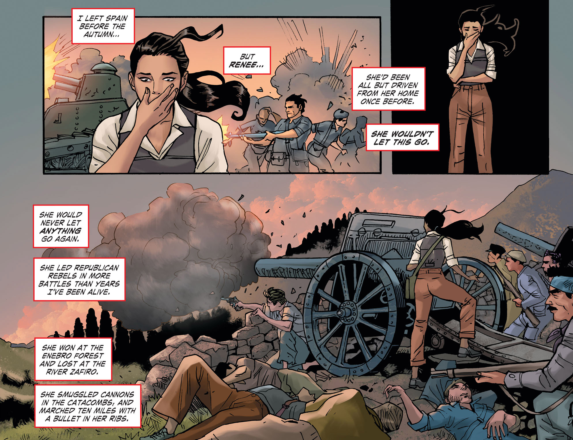 Read online Bombshells: United comic -  Issue #13 - 16