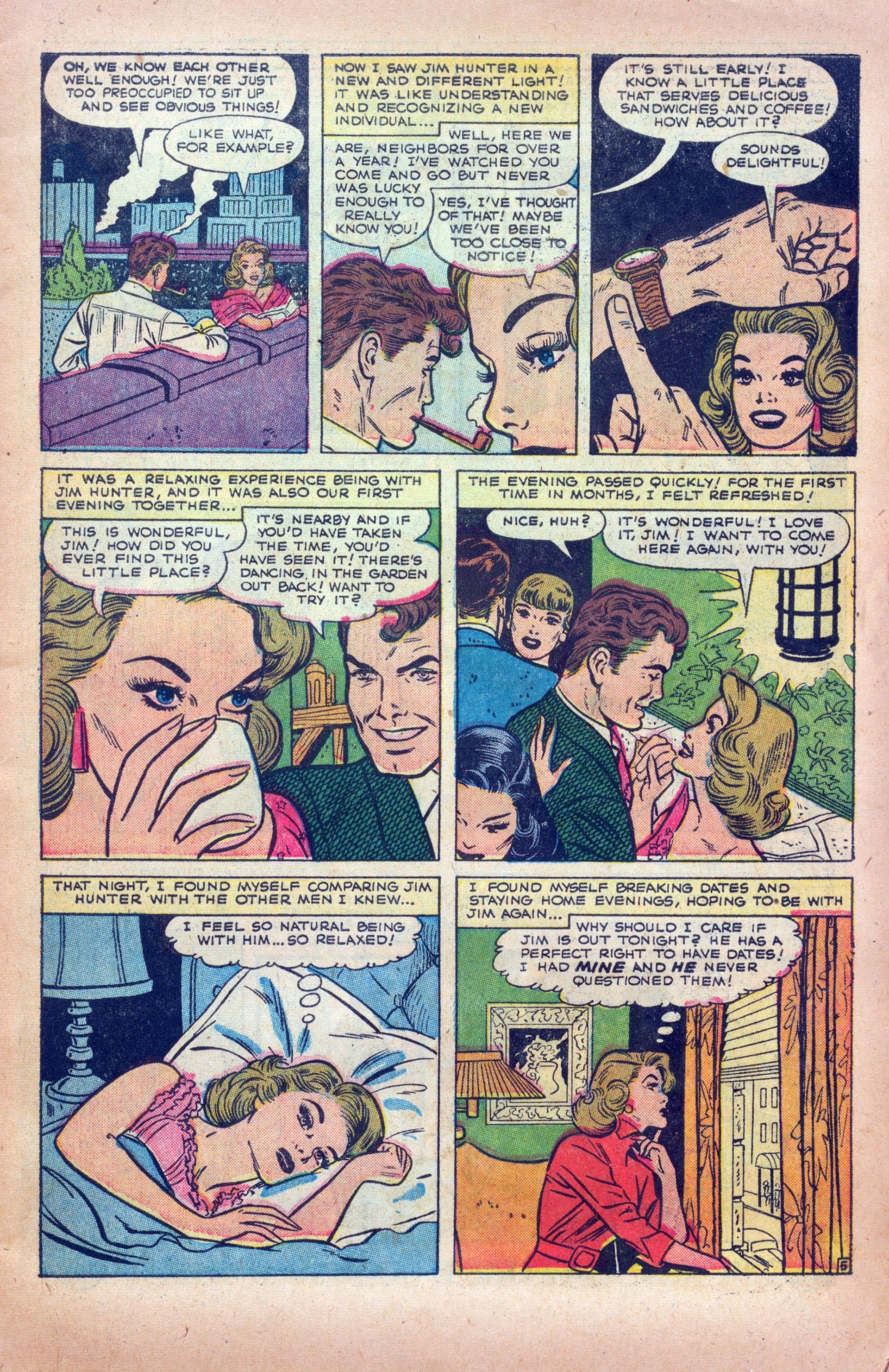 Read online Love Romances comic -  Issue #53 - 7