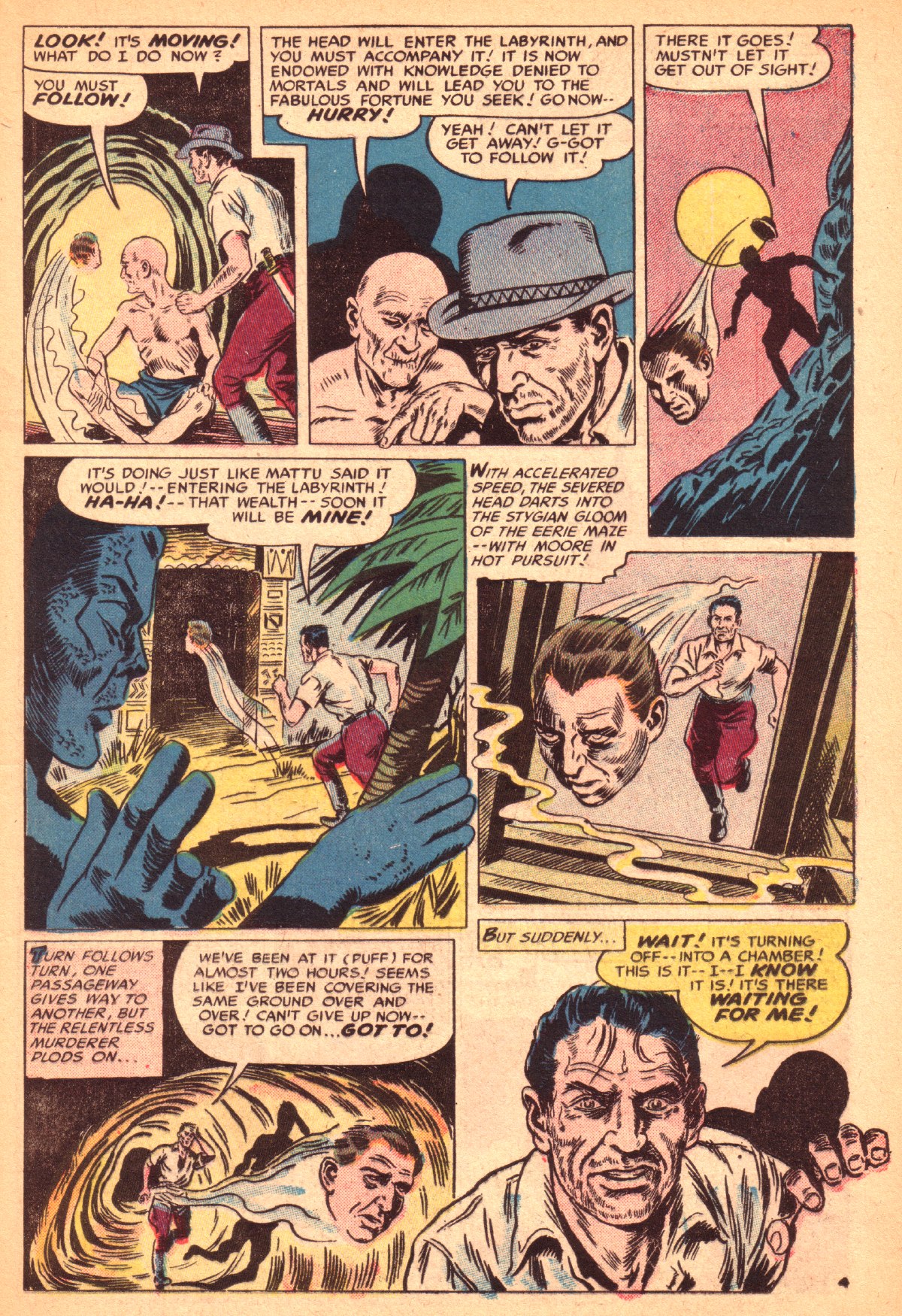 Read online Adventures Into The Unknown comic -  Issue #50 - 14