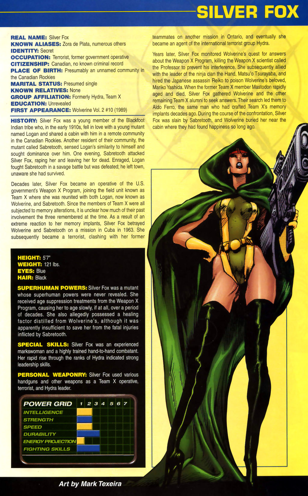 Read online Official Handbook of the Marvel Universe: Wolverine 2004 comic -  Issue # Full - 41