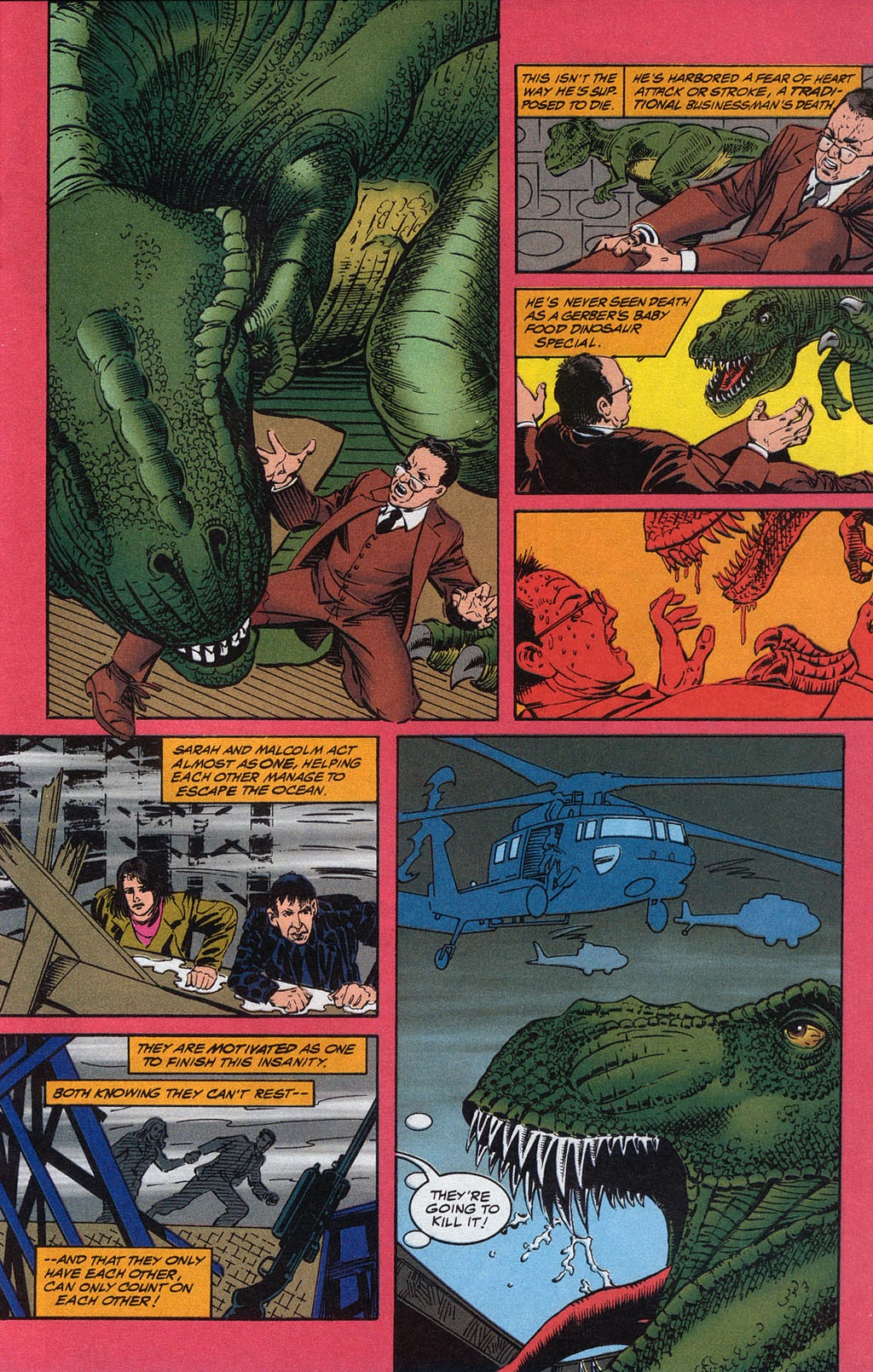 Read online The Lost World: Jurassic Park comic -  Issue #4 - 21