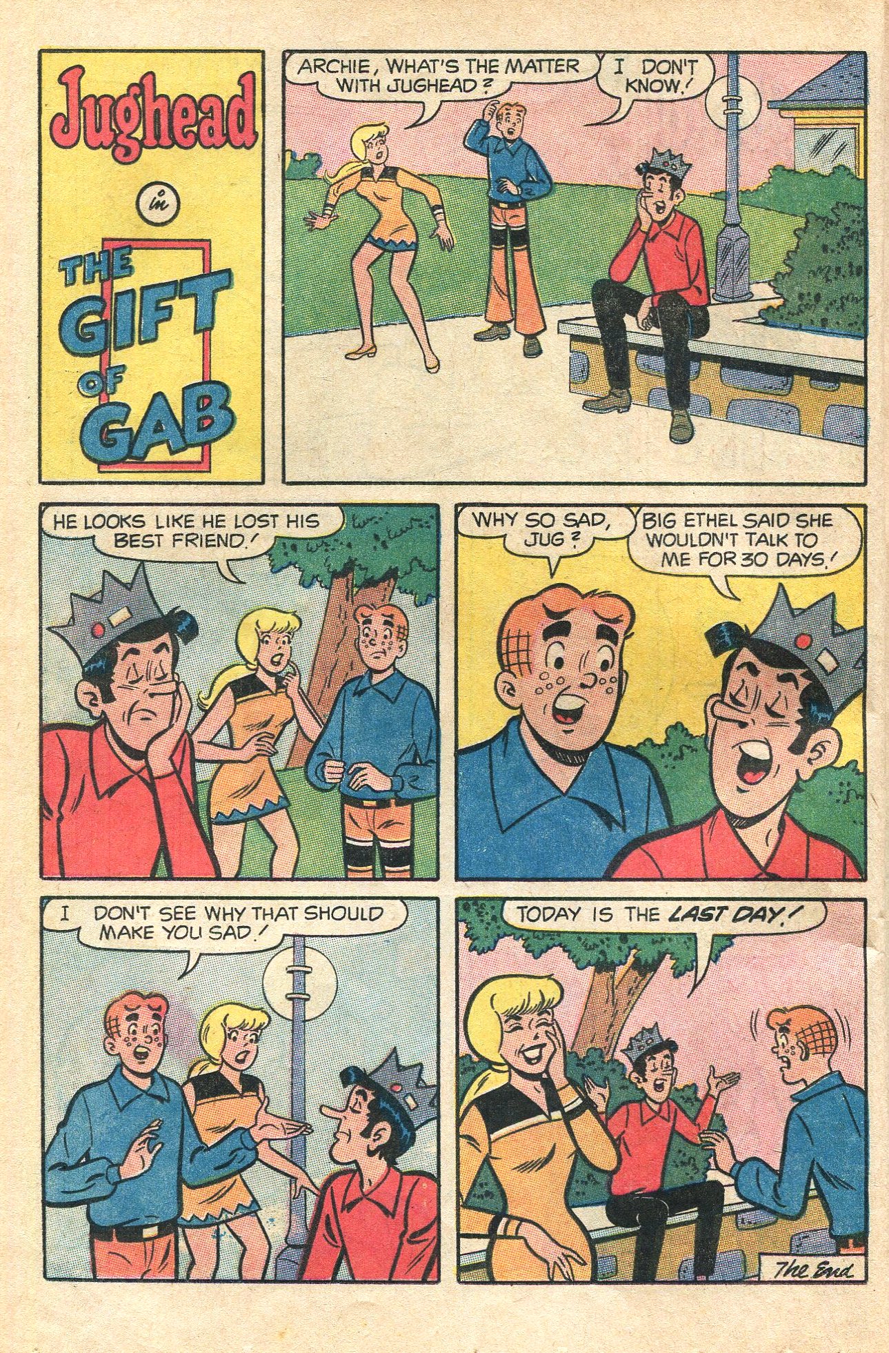 Read online Jughead's Jokes comic -  Issue #22 - 6