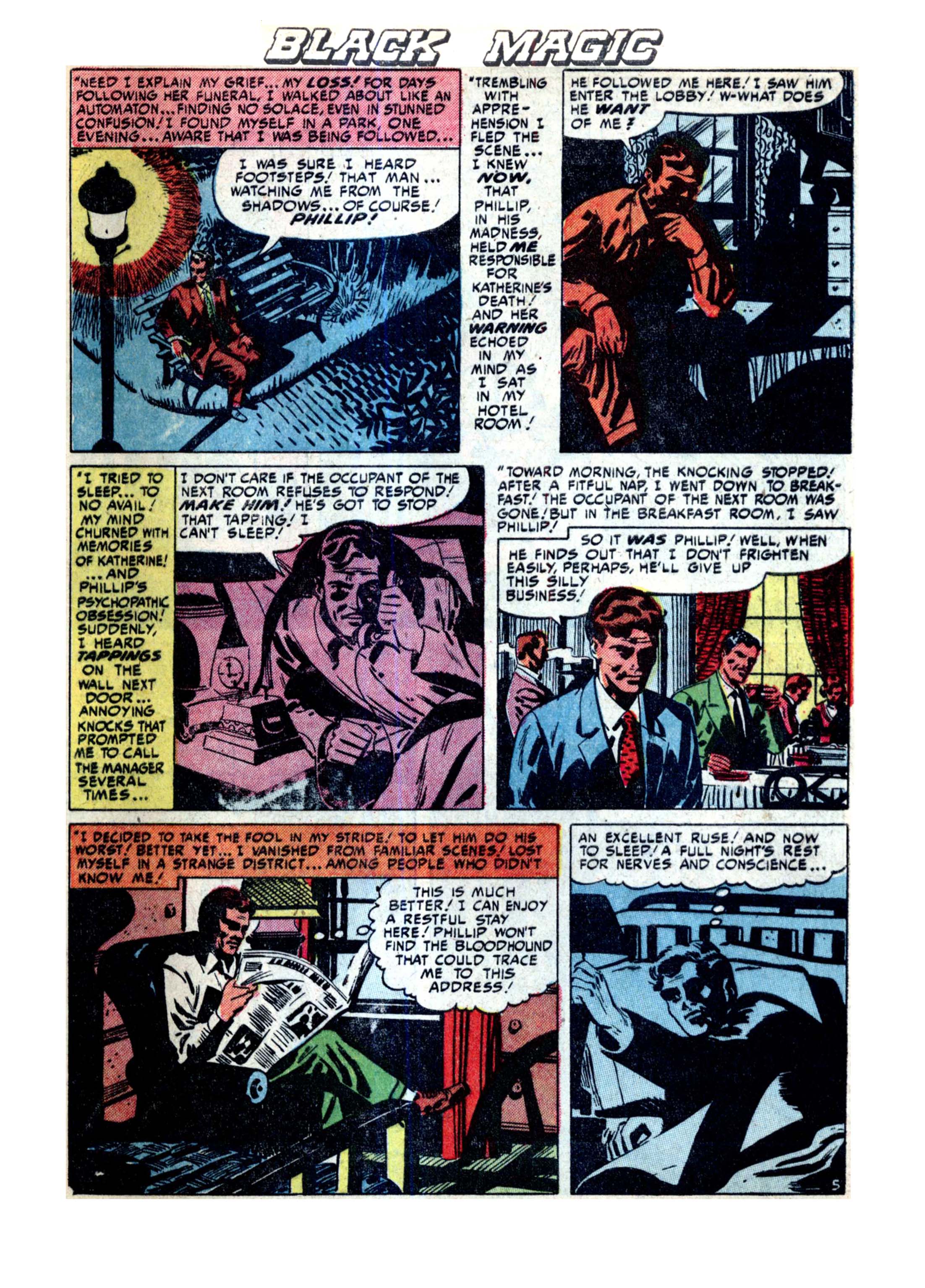 Read online Black Magic (1950) comic -  Issue #11 - 37