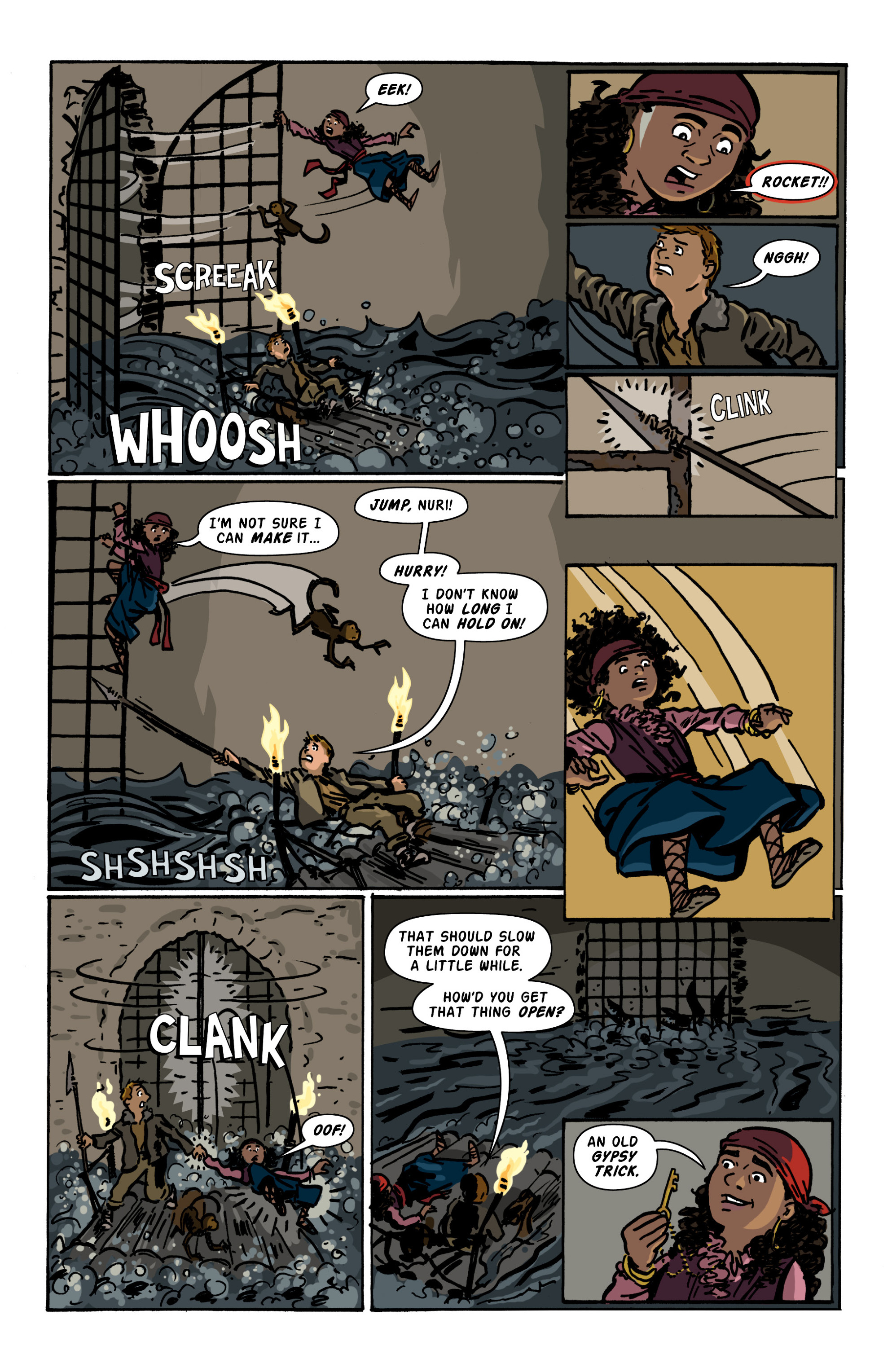 Read online Rocket Robinson and the Pharaoh's Fortune comic -  Issue # TPB (Part 2) - 91