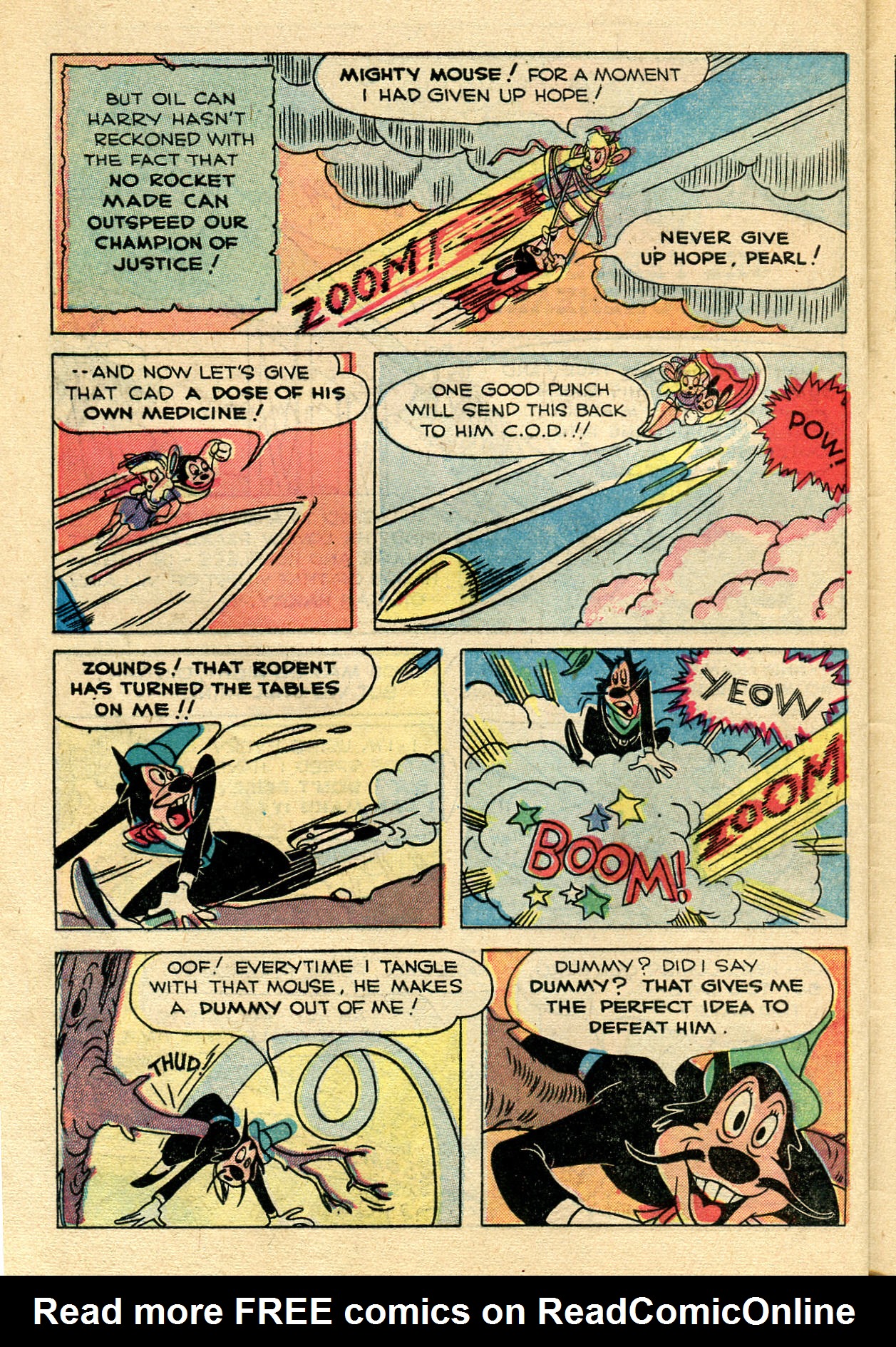 Read online Paul Terry's Mighty Mouse Comics comic -  Issue #21 - 44