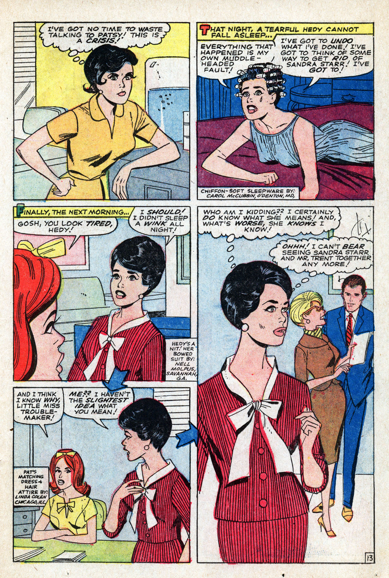 Read online Patsy and Hedy comic -  Issue #97 - 23