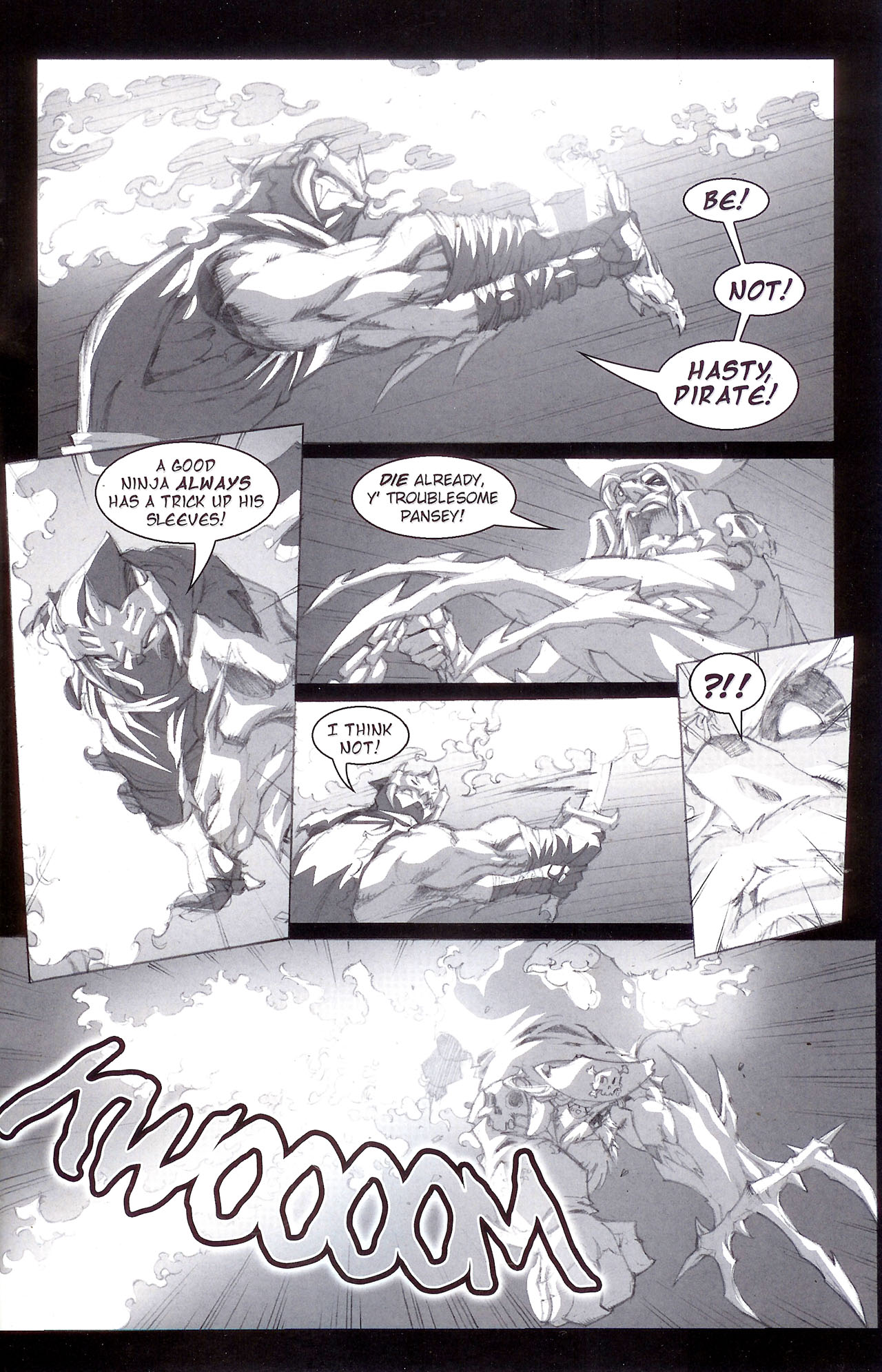 Read online Pirates vs. Ninjas comic -  Issue #4 - 17