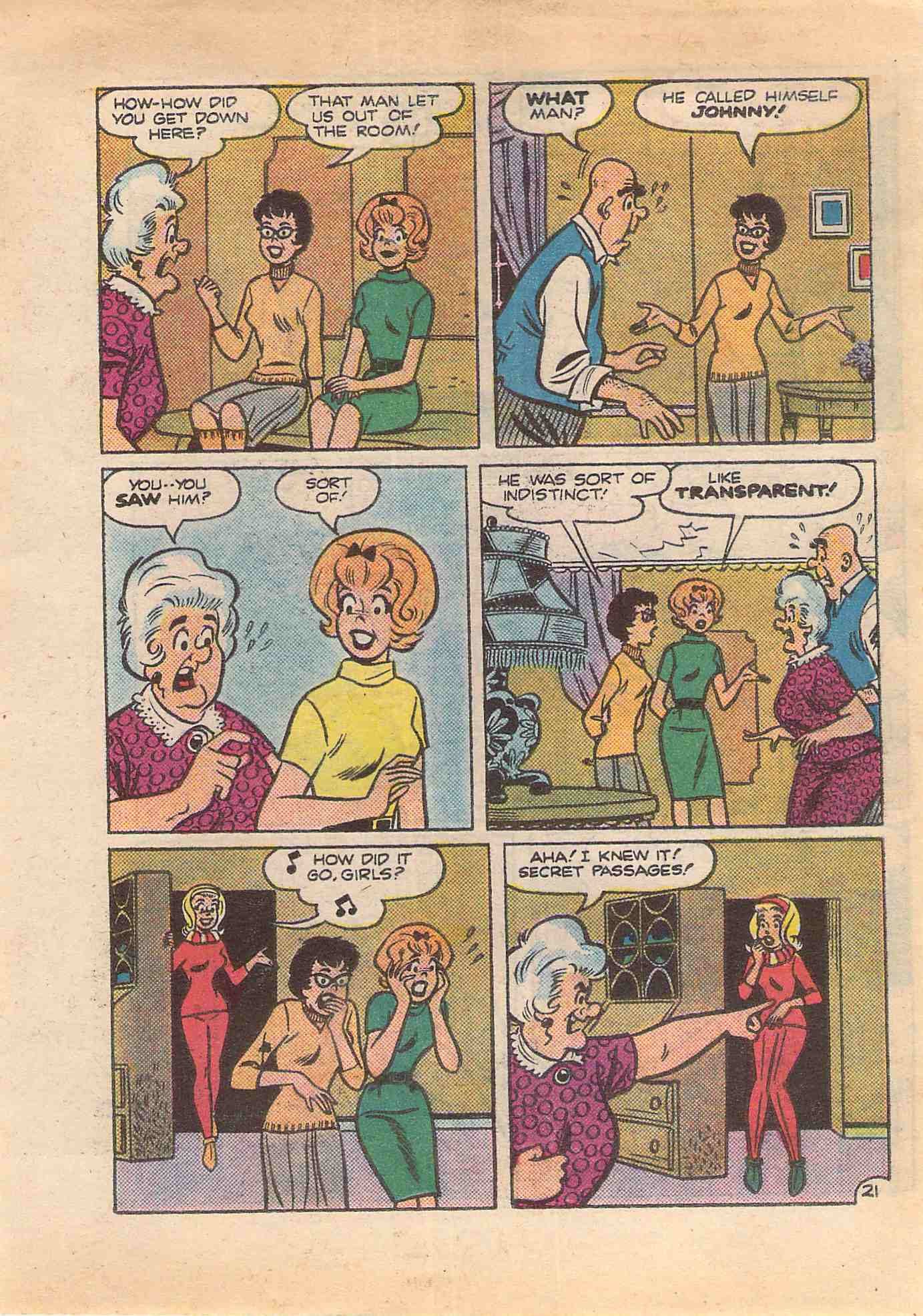 Read online Archie's Double Digest Magazine comic -  Issue #32 - 138