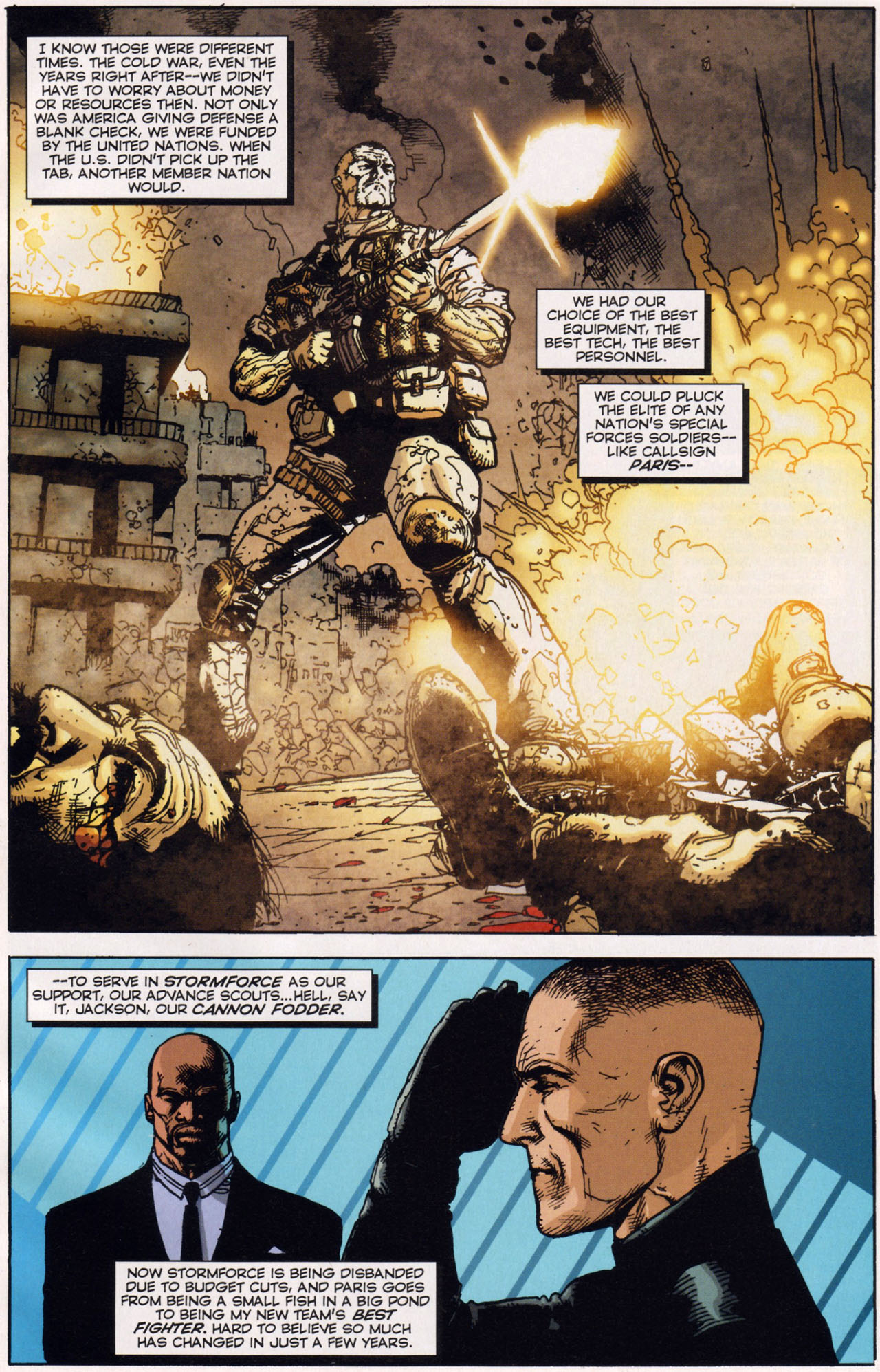 Read online Worldstorm comic -  Issue #1 - 4