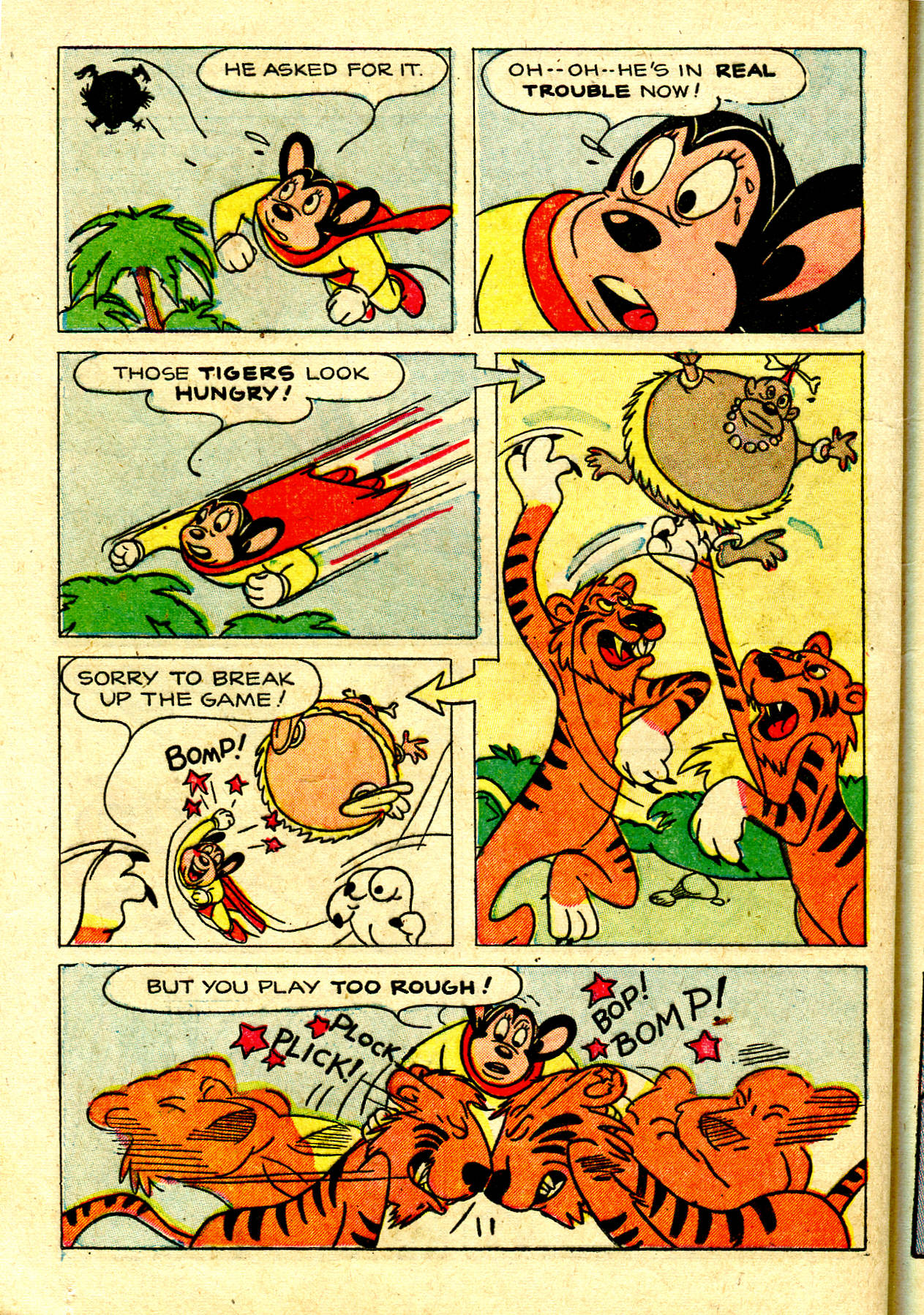 Read online Paul Terry's Mighty Mouse Comics comic -  Issue #42 - 71