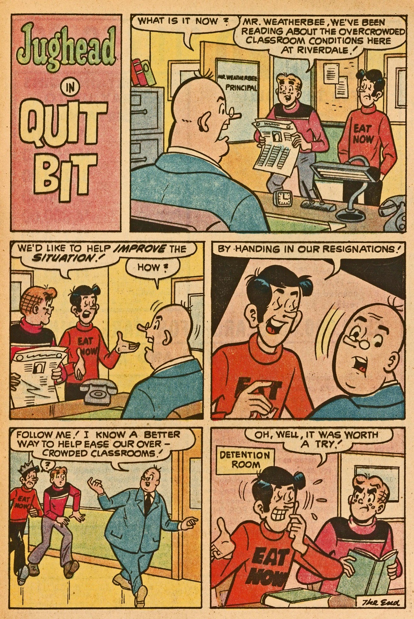 Read online Jughead's Jokes comic -  Issue #28 - 49