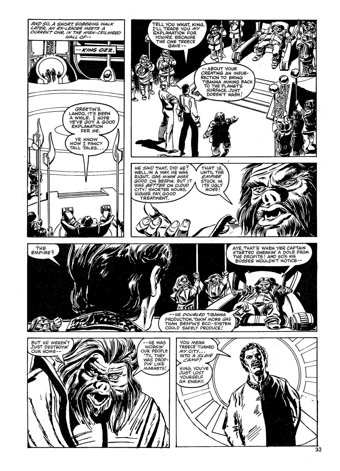 Read online Star Wars Weekly comic -  Issue #157 - 33