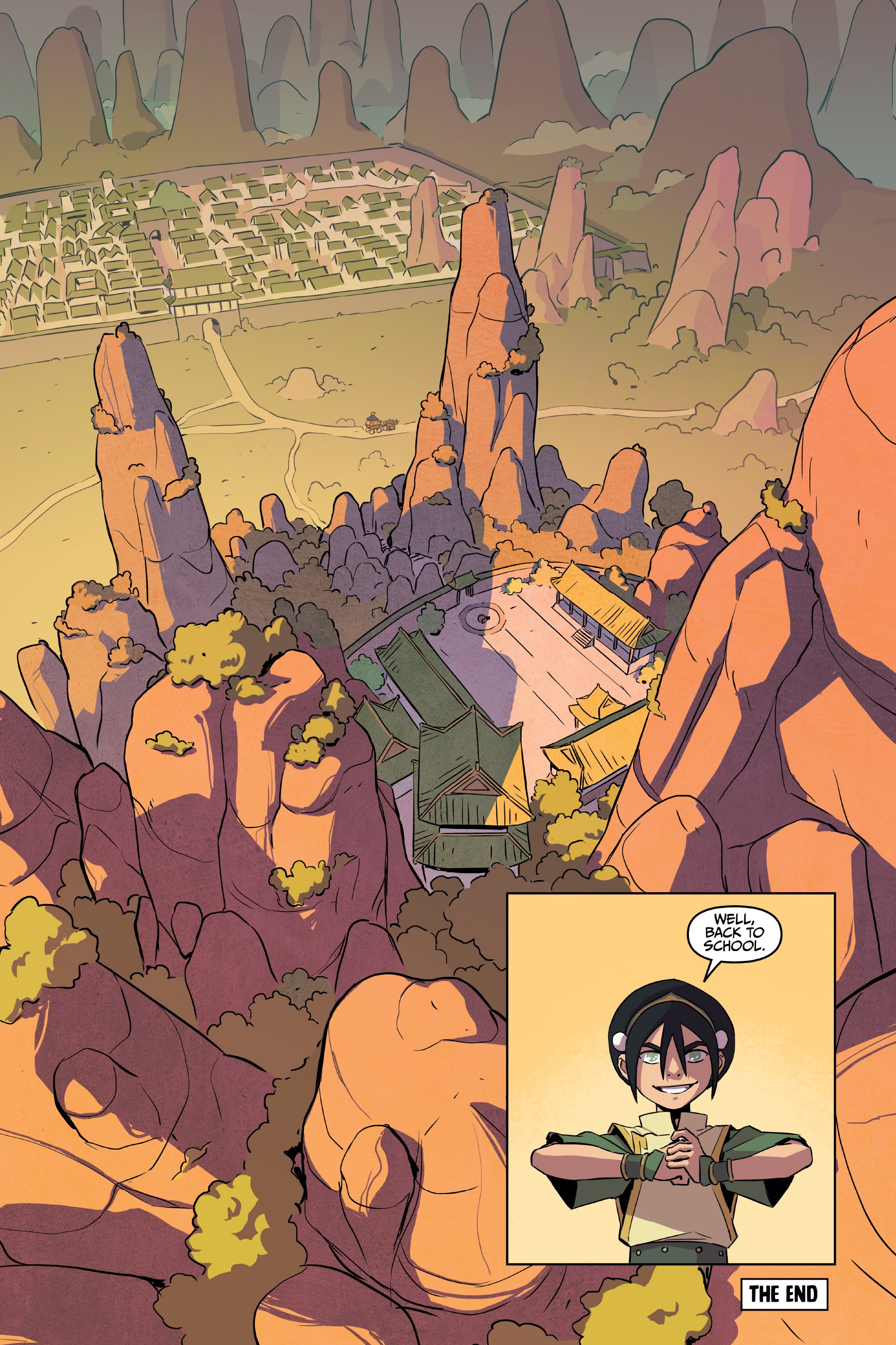 Read online Nickelodeon Avatar: The Last Airbender - Toph Beifong's Metalbending Academy comic -  Issue # TPB - 76
