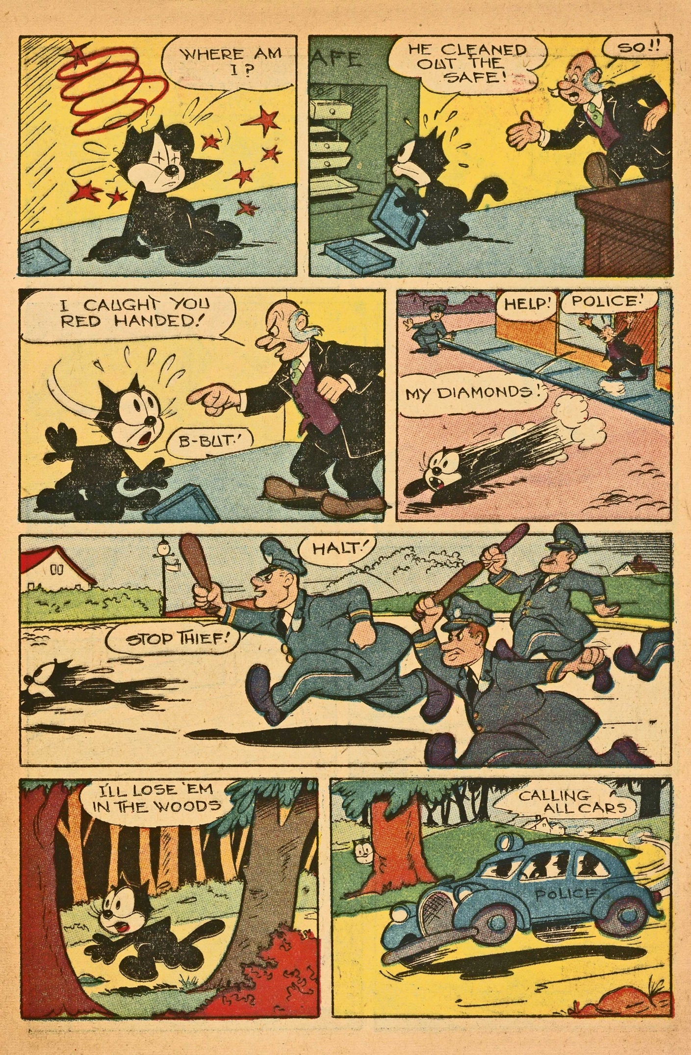 Read online Felix the Cat (1951) comic -  Issue #33 - 21