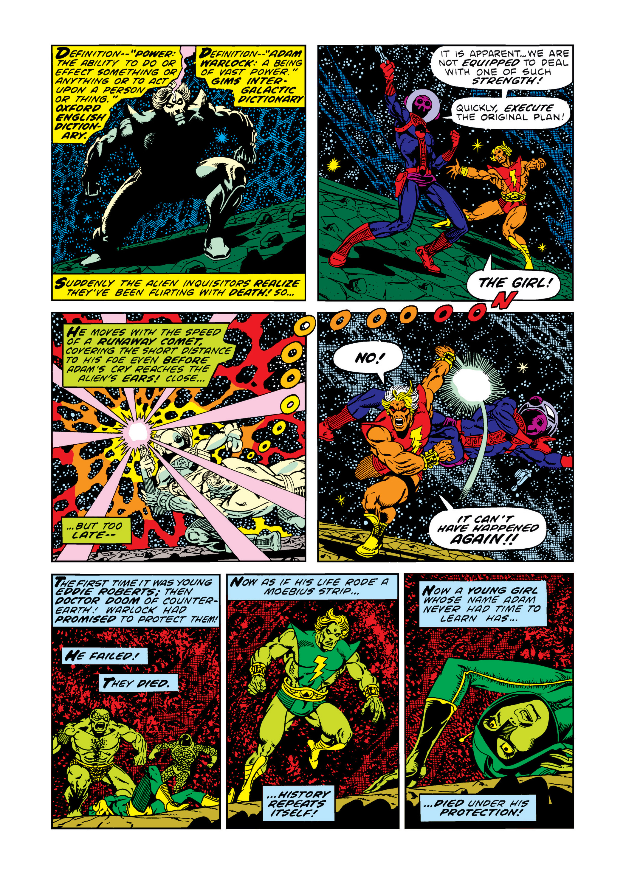 Read online Marvel Masterworks: Warlock comic -  Issue # TPB 2 (Part 1) - 17