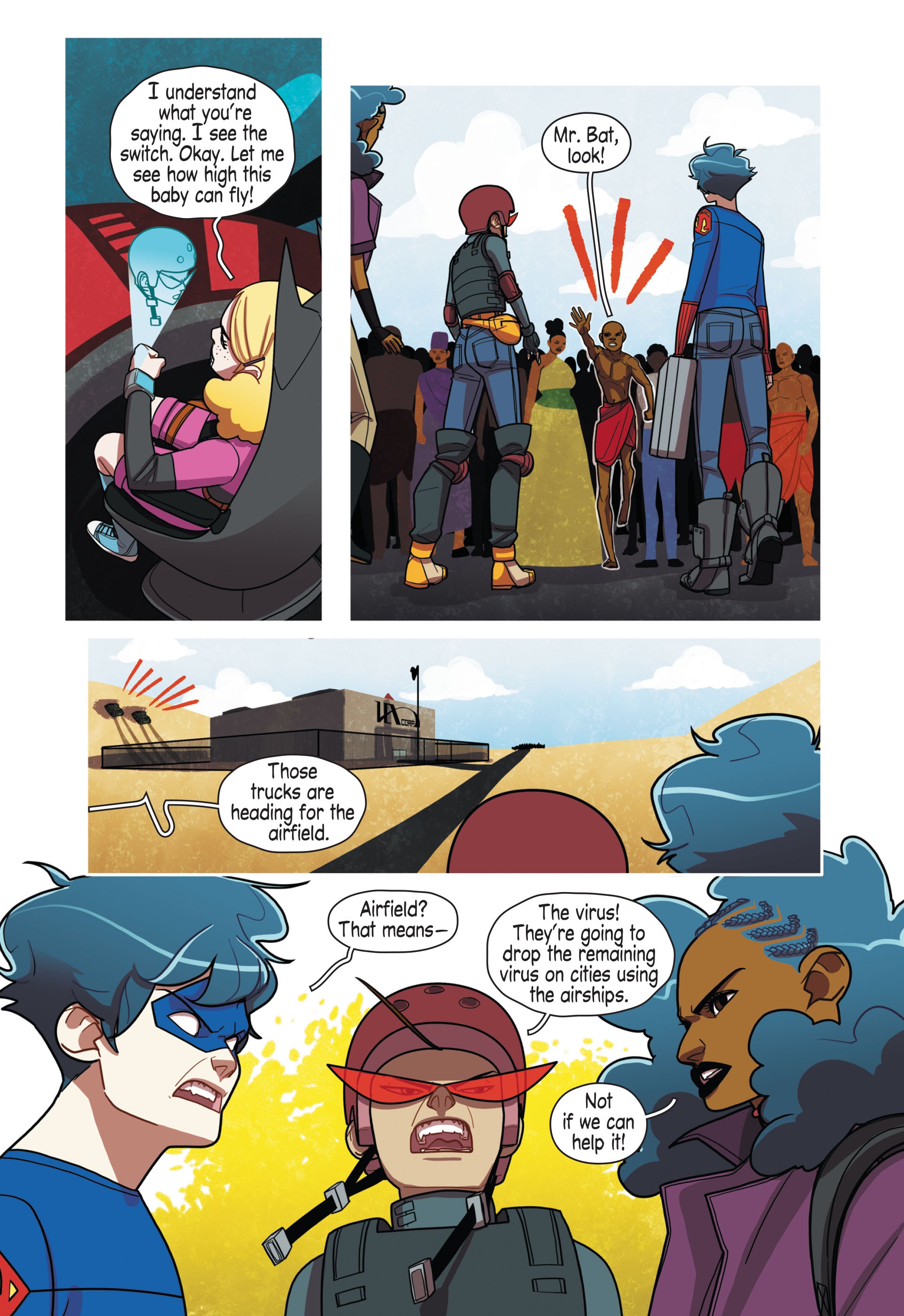 Read online Super Sons: Escape to Landis comic -  Issue # TPB (Part 2) - 30