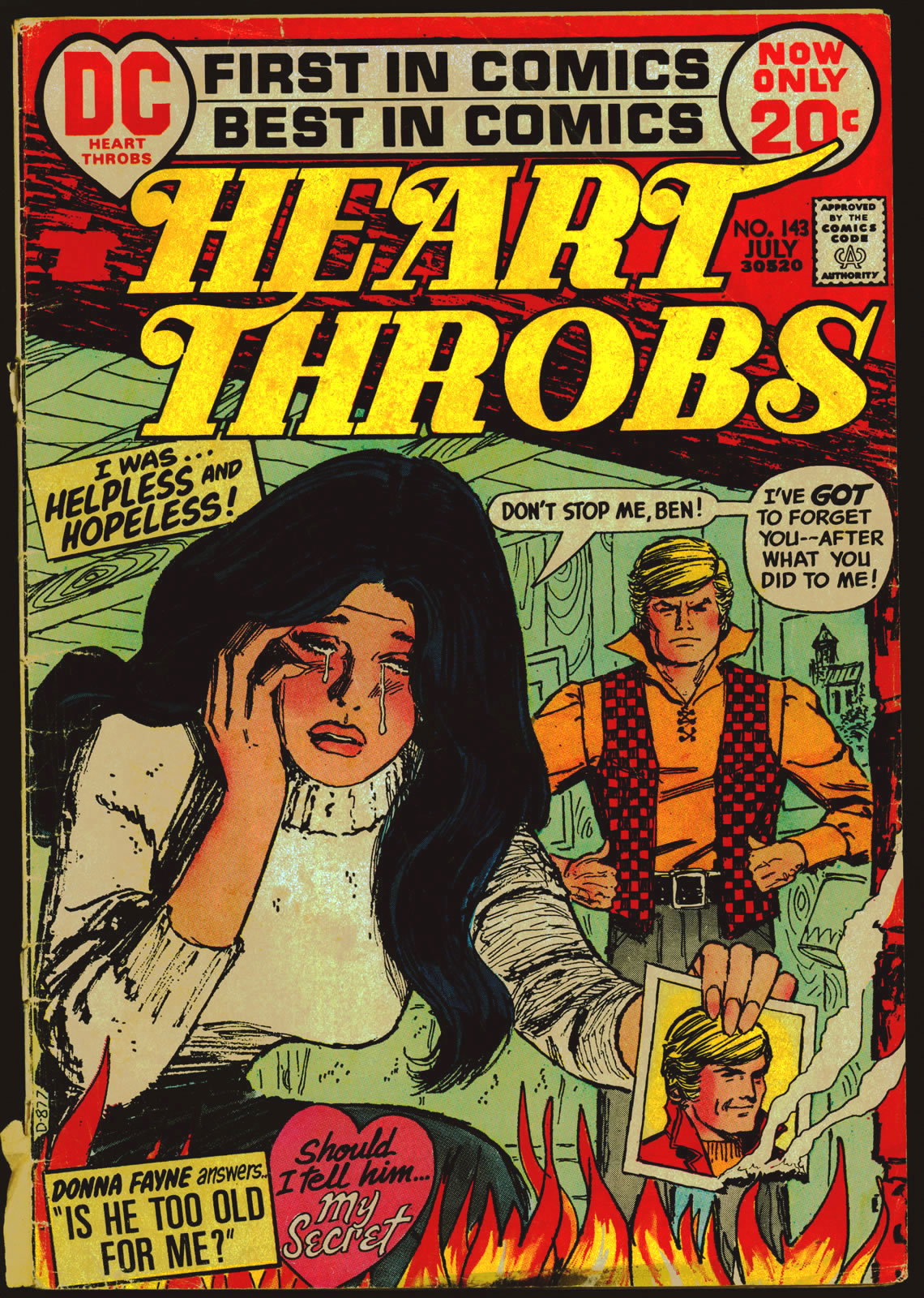 Read online Heart Throbs comic -  Issue #143 - 2