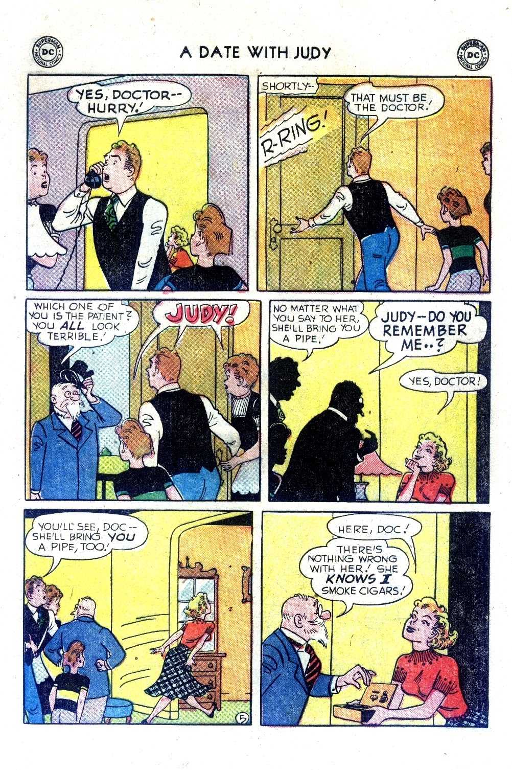 Read online A Date with Judy comic -  Issue #31 - 7