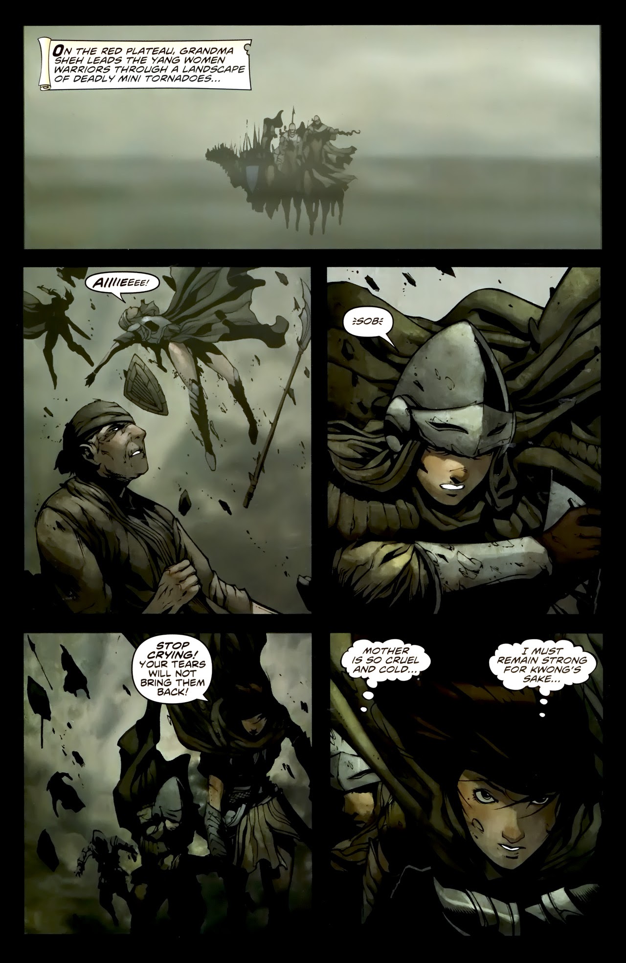 Read online Widow Warriors comic -  Issue #3 - 3