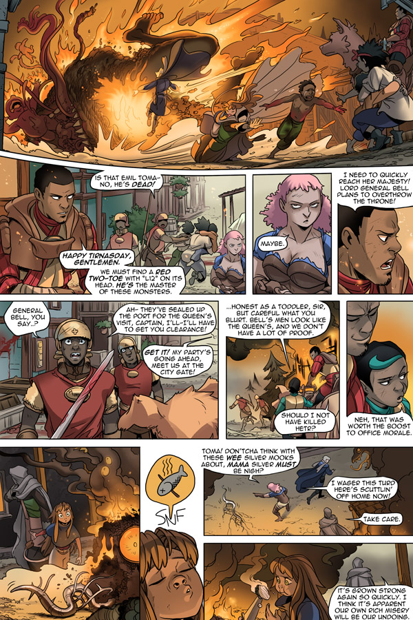 Read online Unsounded comic -  Issue #17 - 17