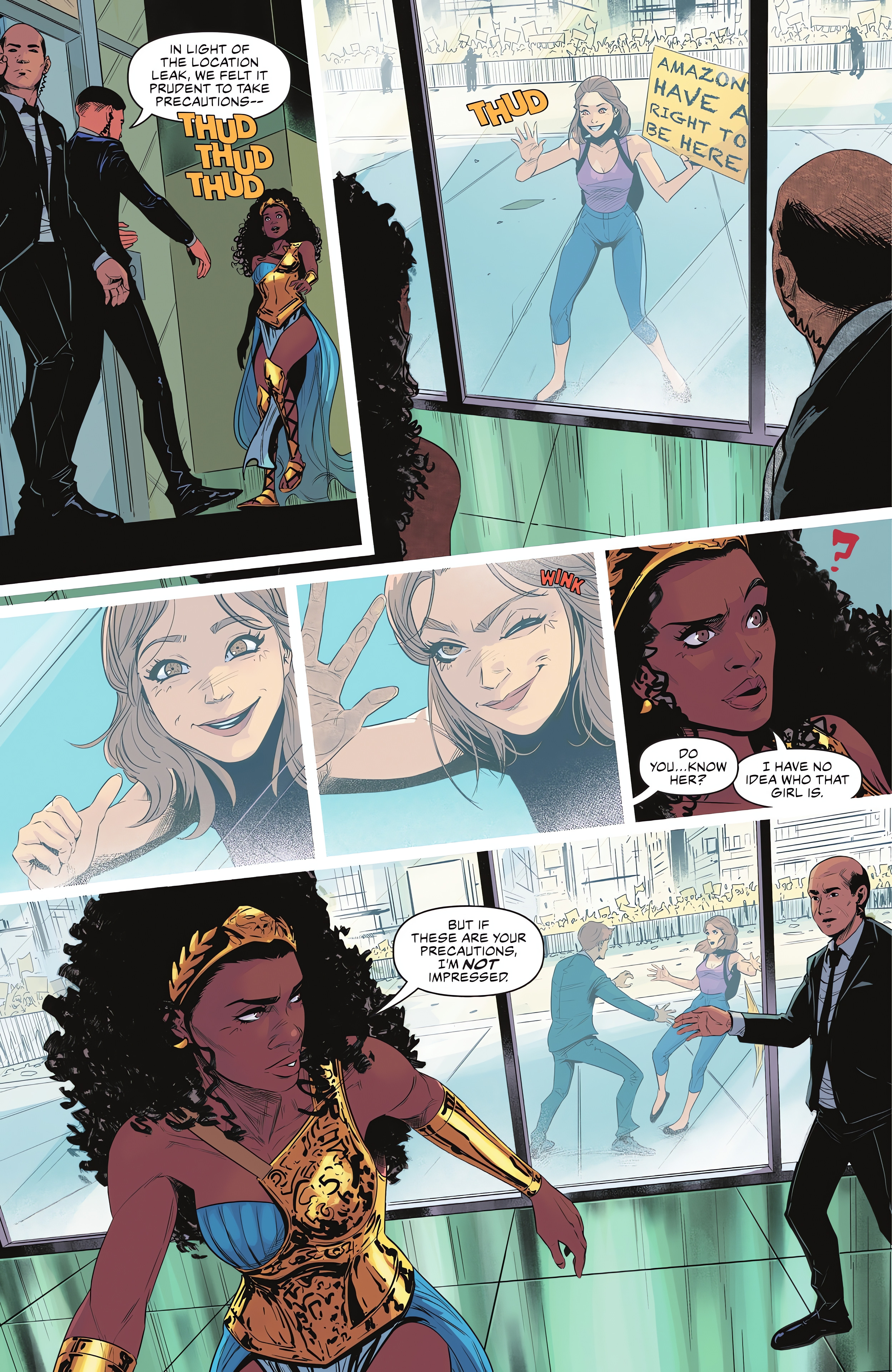 Read online Amazons Attack (2023) comic -  Issue #1 - 12