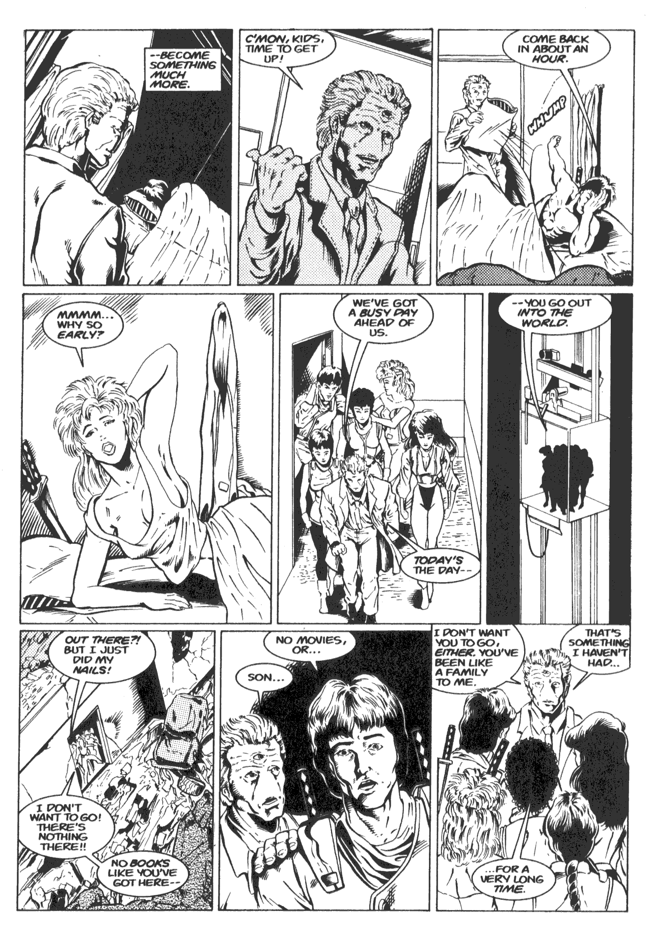Read online Ex-Mutants (1986) comic -  Issue #1 - 22