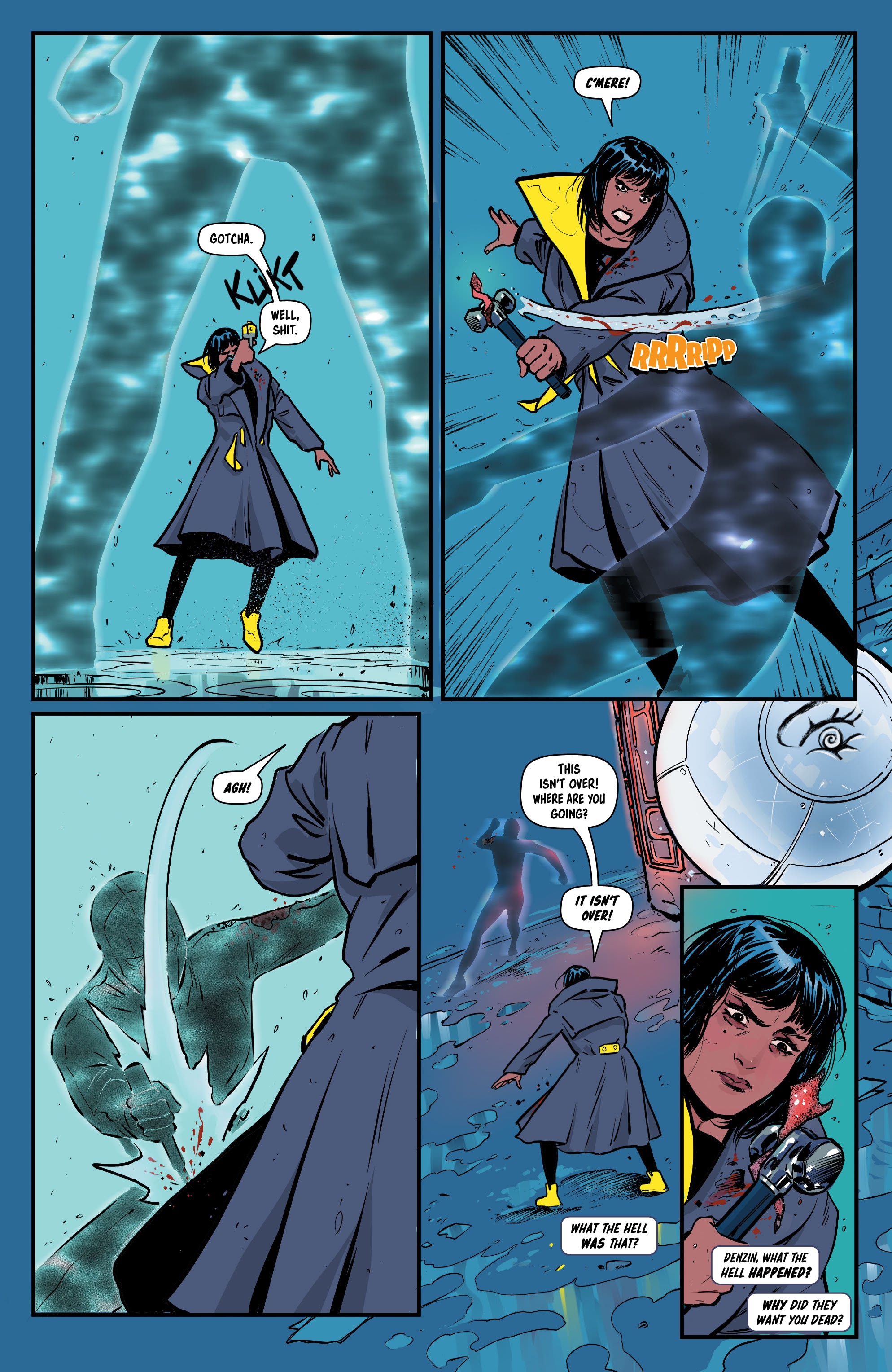 Read online Bylines in Blood comic -  Issue #2 - 7