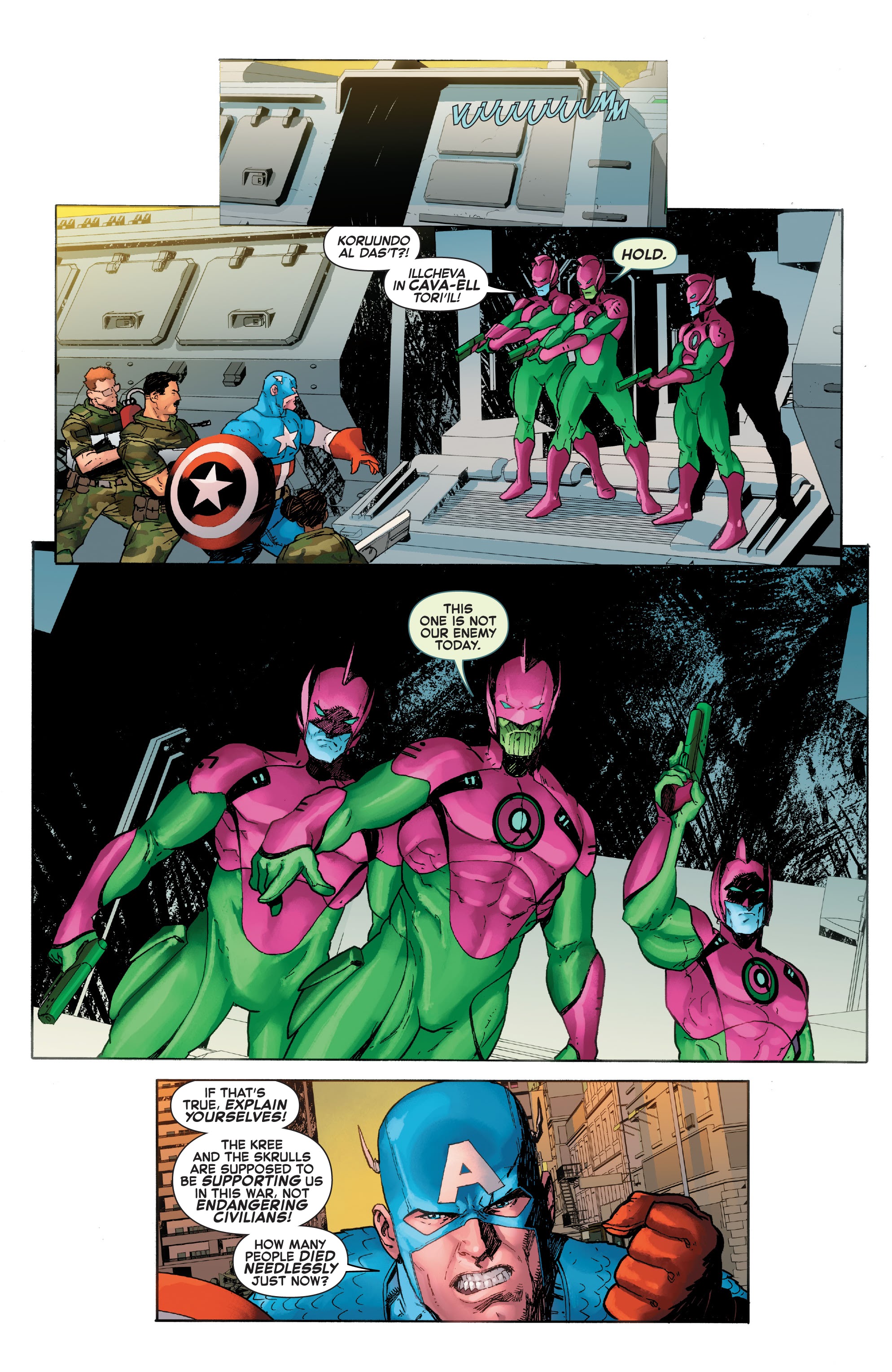 Read online Empyre: Captain America & The Avengers comic -  Issue # TPB - 28