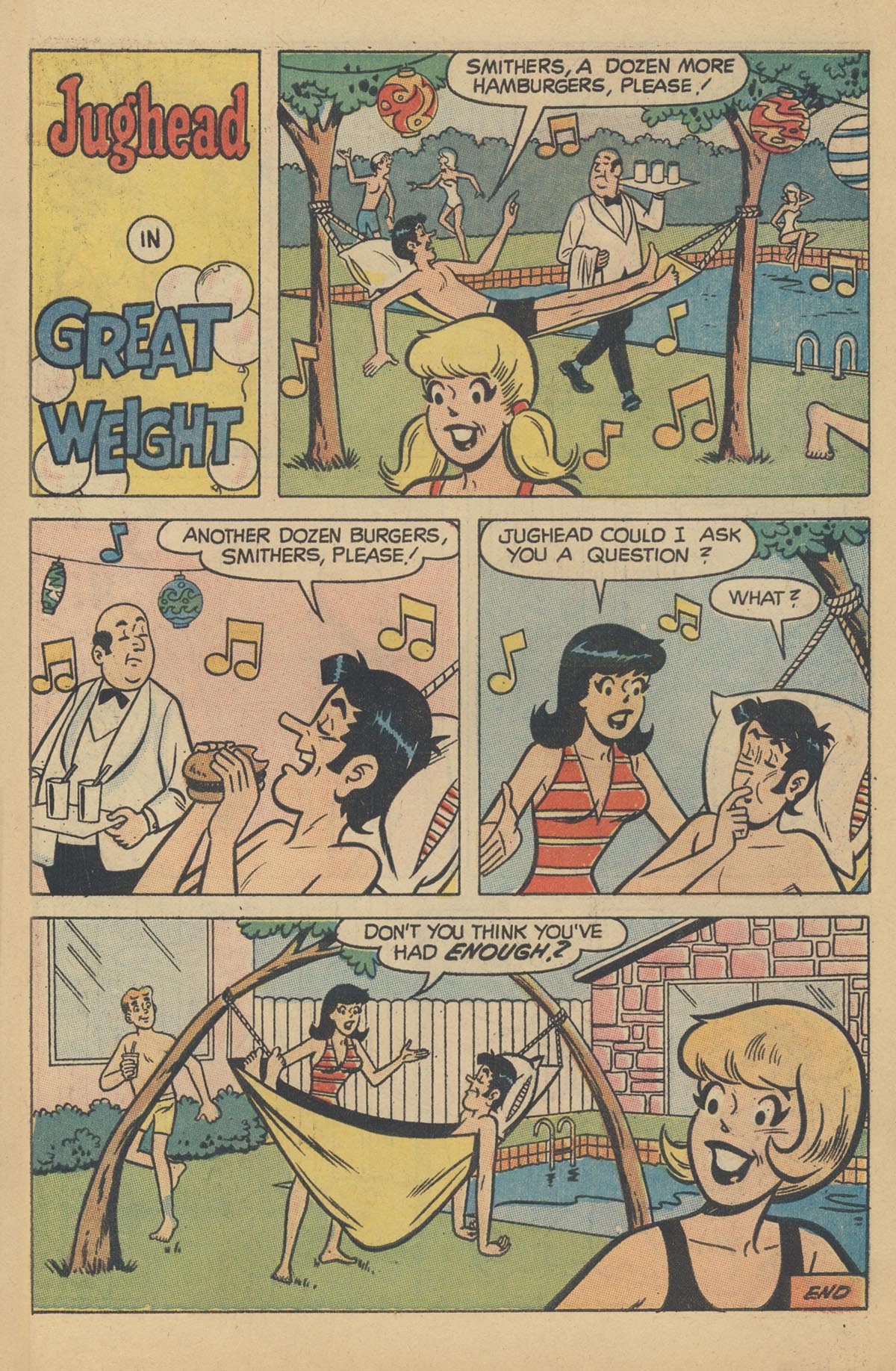 Read online Jughead's Jokes comic -  Issue #15 - 51