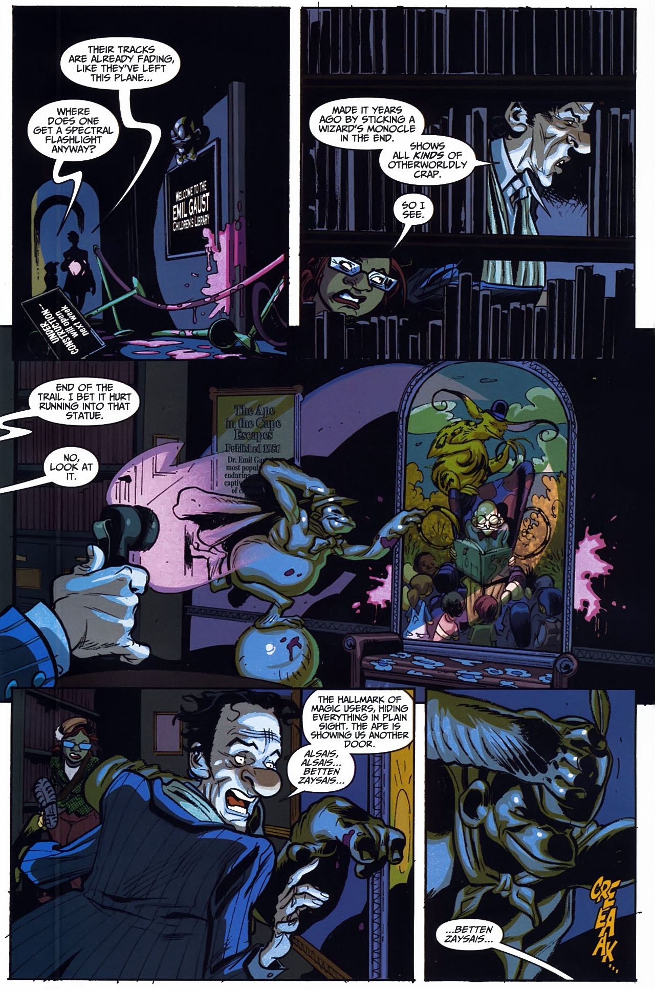 Read online Mysterius comic -  Issue #4 - 4