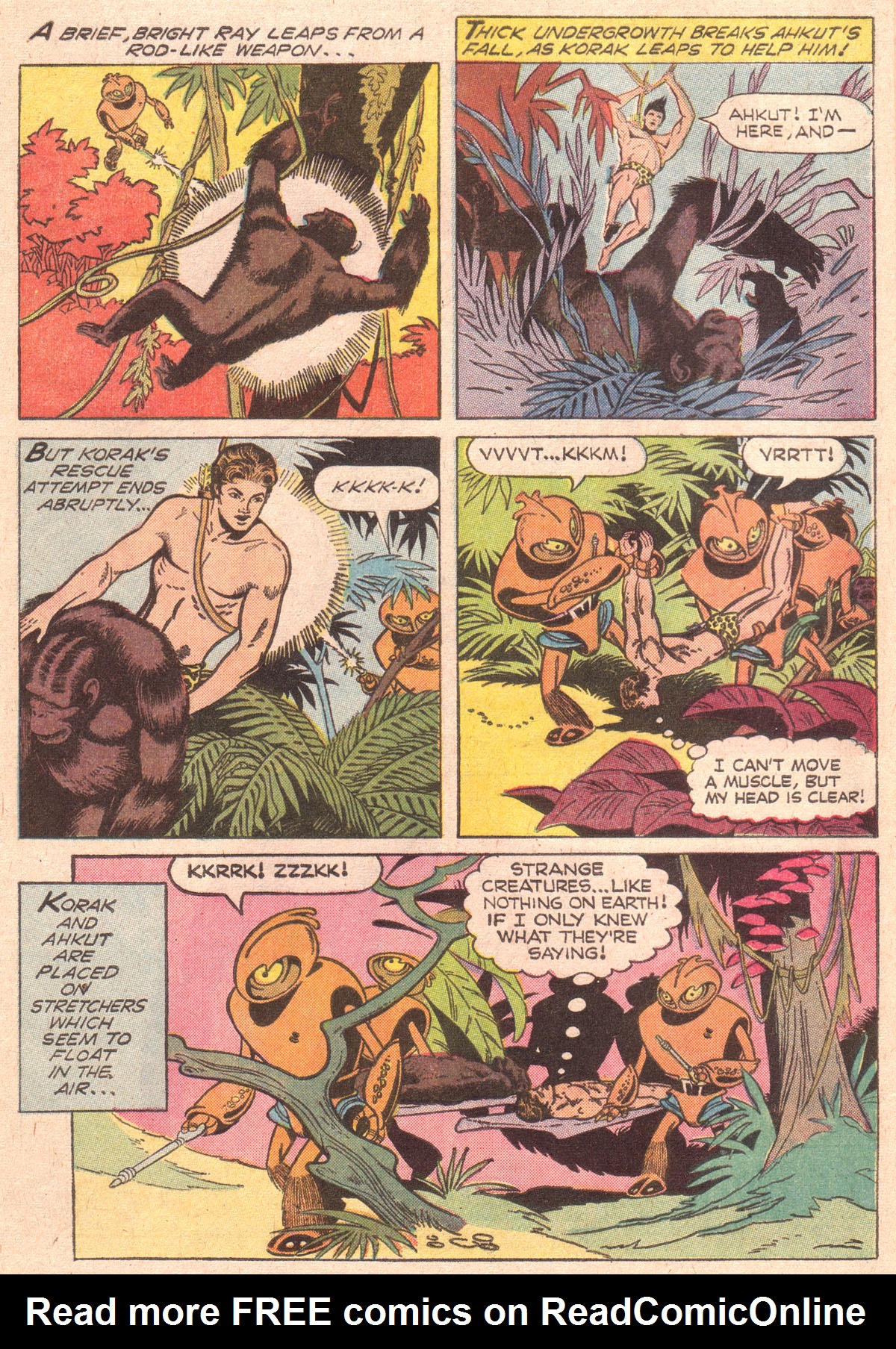 Read online Korak, Son of Tarzan (1964) comic -  Issue #21 - 4