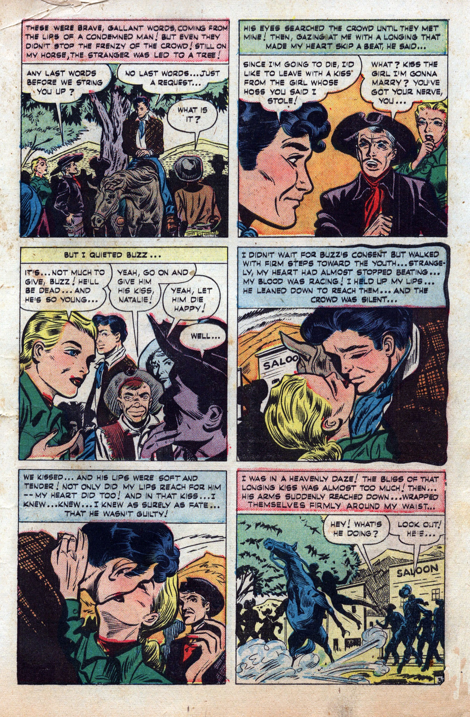 Read online Cowboy Romances comic -  Issue #2 - 5