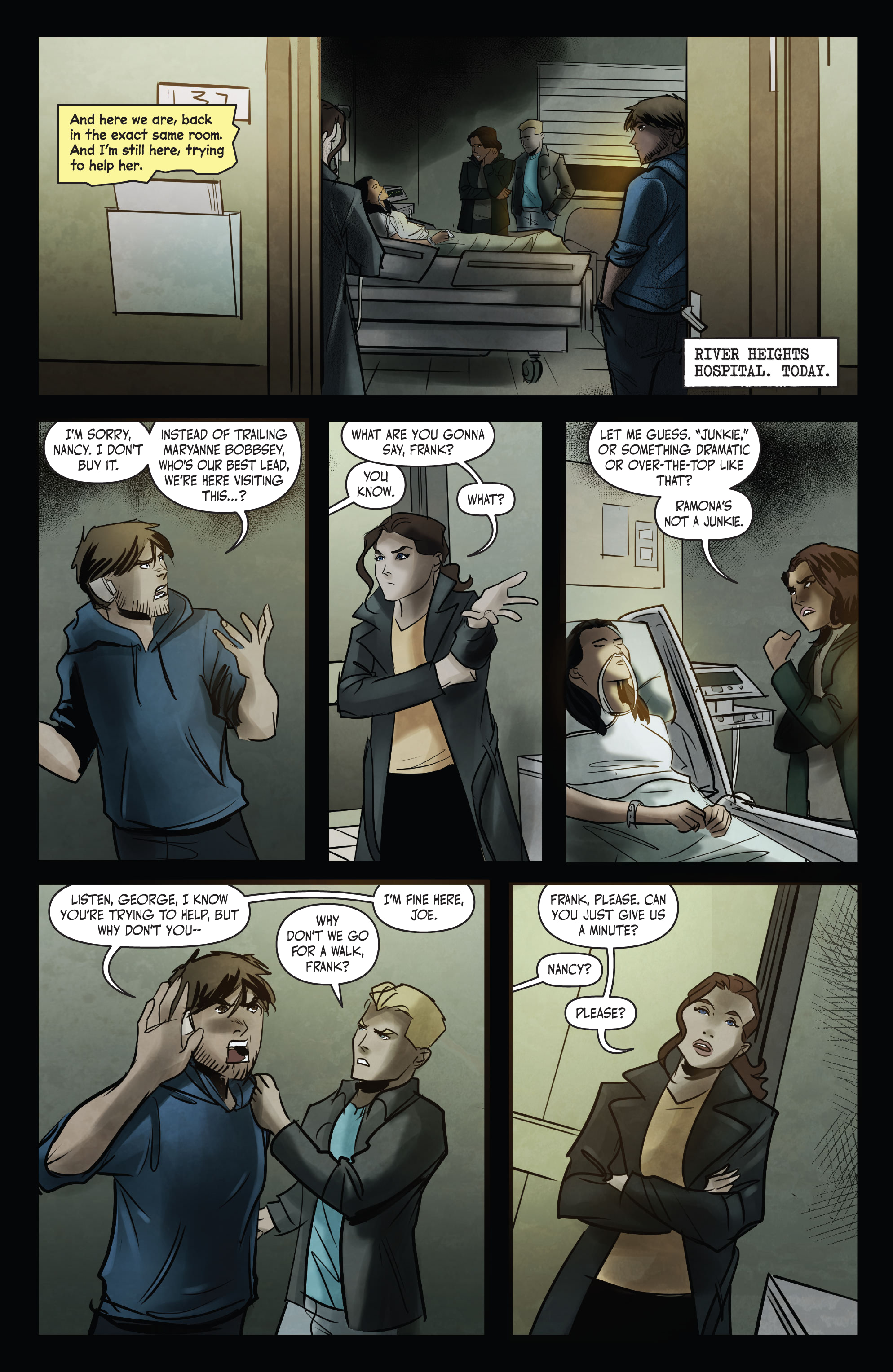 Read online Nancy Drew & The Hardy Boys: The Death of Nancy Drew comic -  Issue #5 - 4