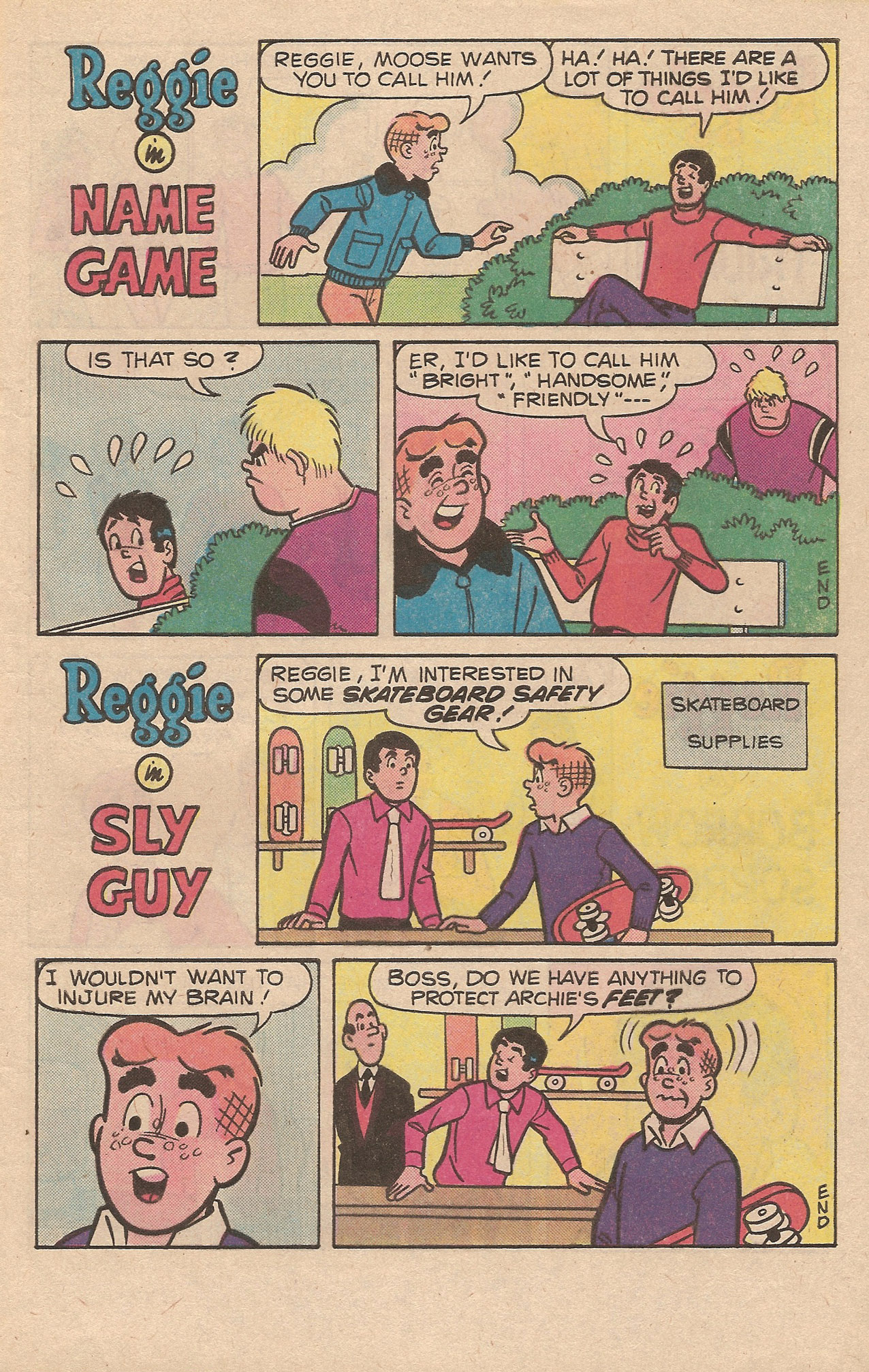 Read online Reggie's Wise Guy Jokes comic -  Issue #49 - 5