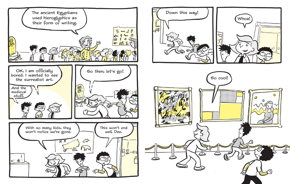 Read online Lunch Lady and the Field Trip Fiasco comic -  Issue # Full - 15