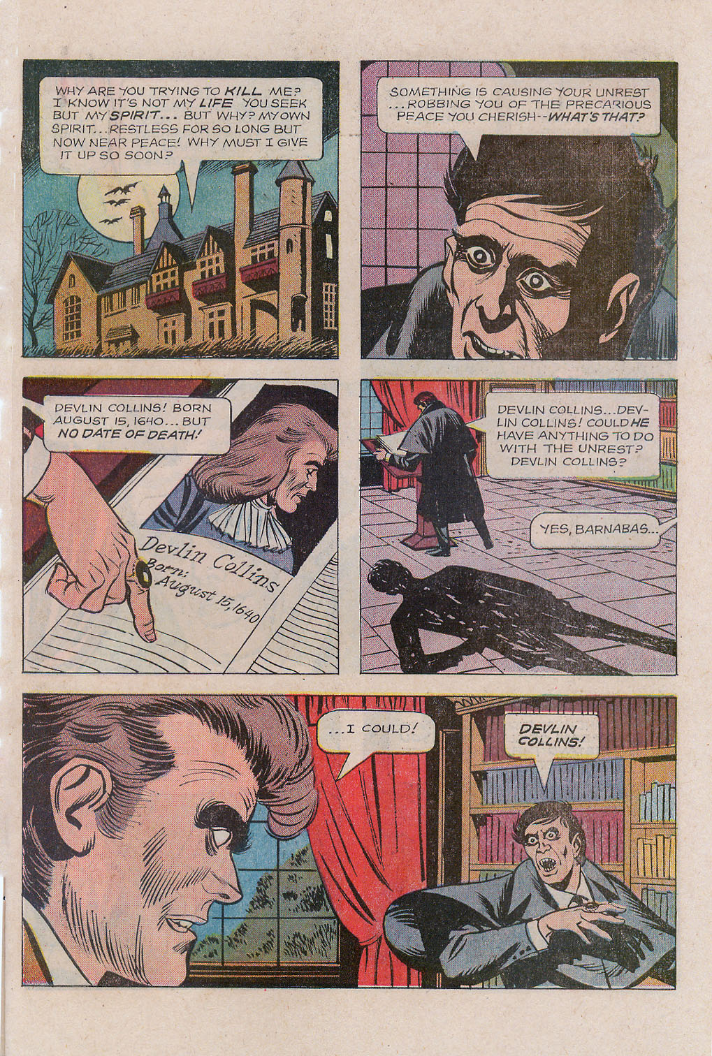 Read online Dark Shadows (1969) comic -  Issue #4 - 7