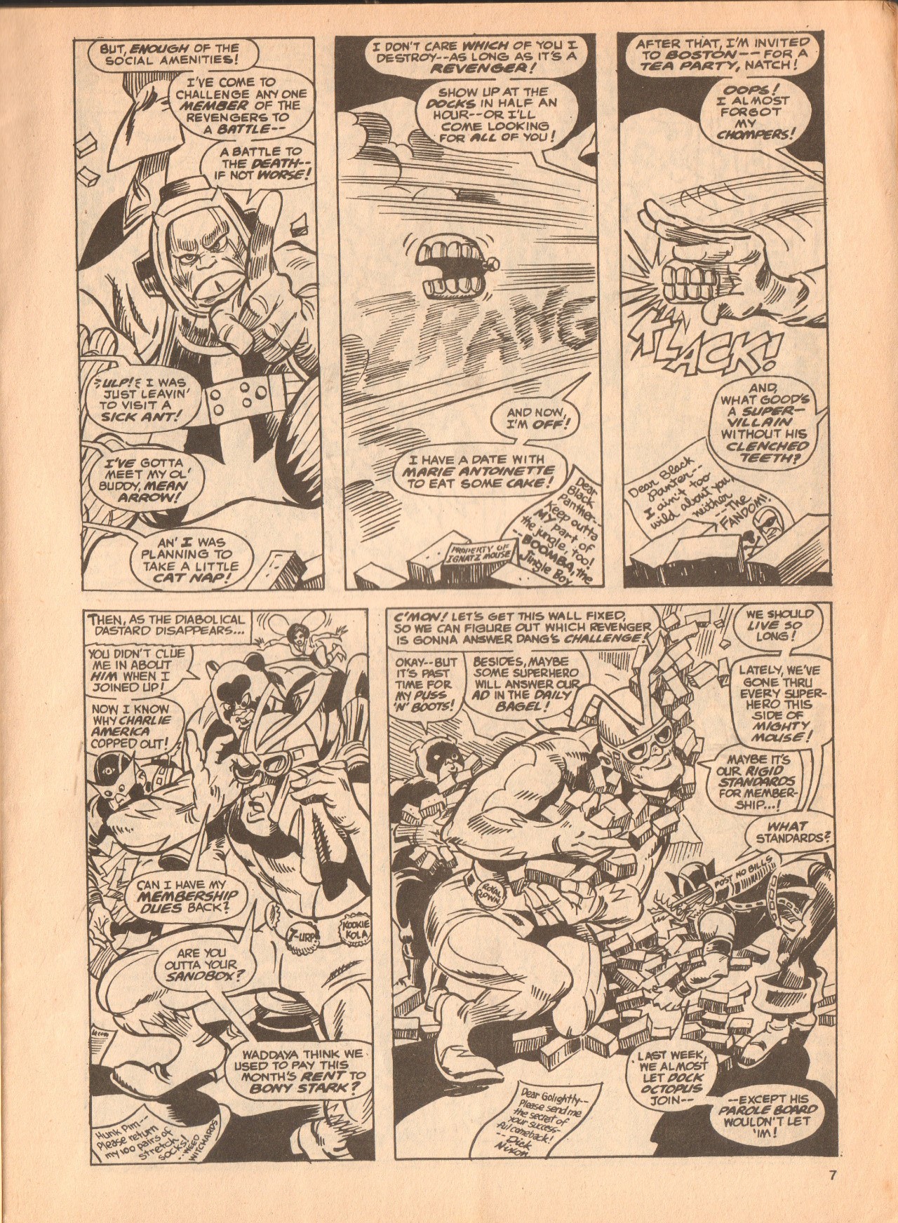 Read online Marvel Madhouse comic -  Issue #7 - 7