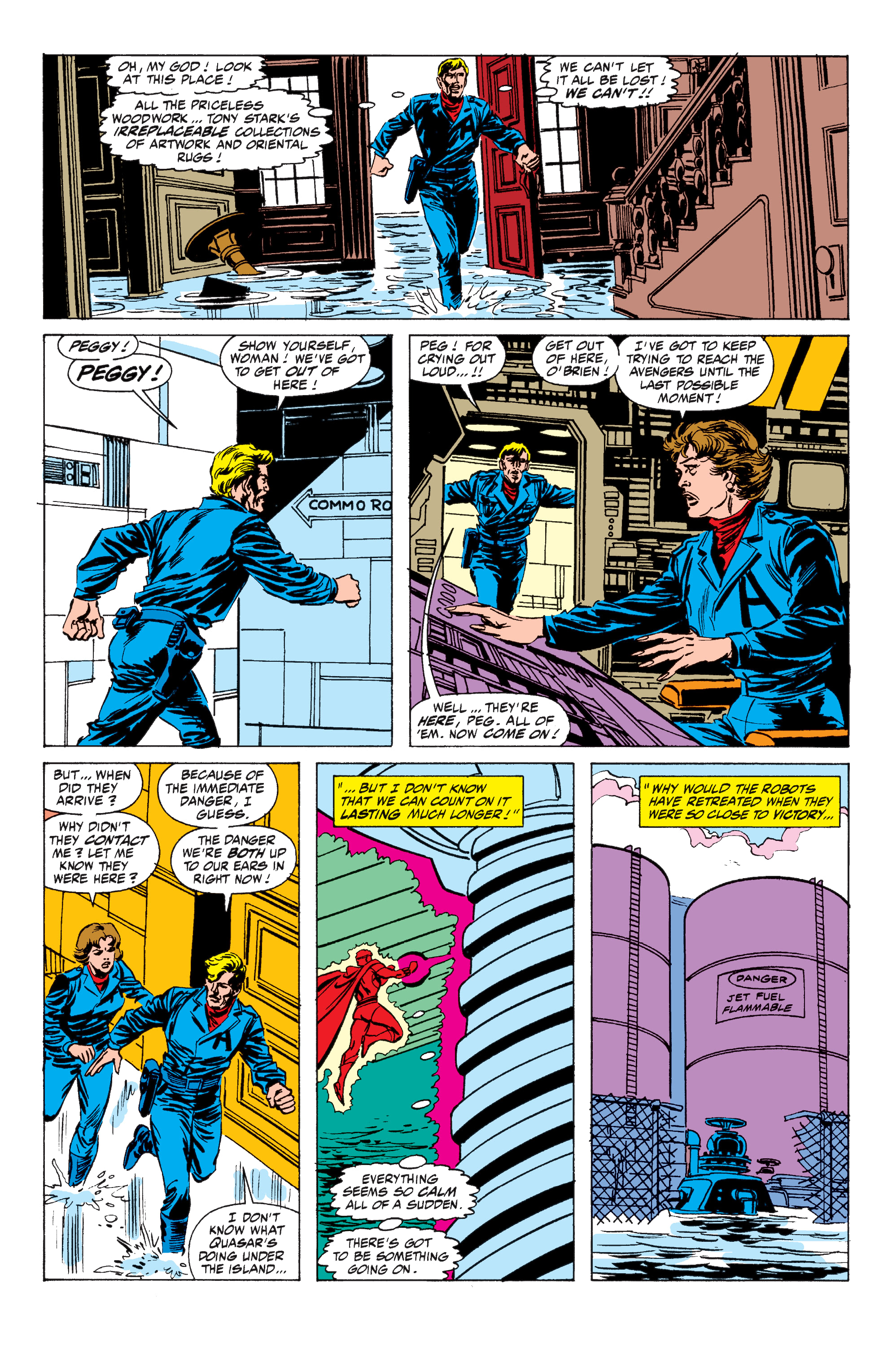 Read online Avengers West Coast Epic Collection: How The West Was Won comic -  Issue #Avengers West Coast Epic Collection Darker Than Scarlet (Part 1) - 24