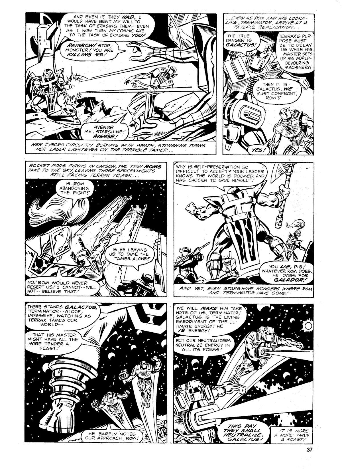 Read online Star Wars Weekly comic -  Issue #165 - 37