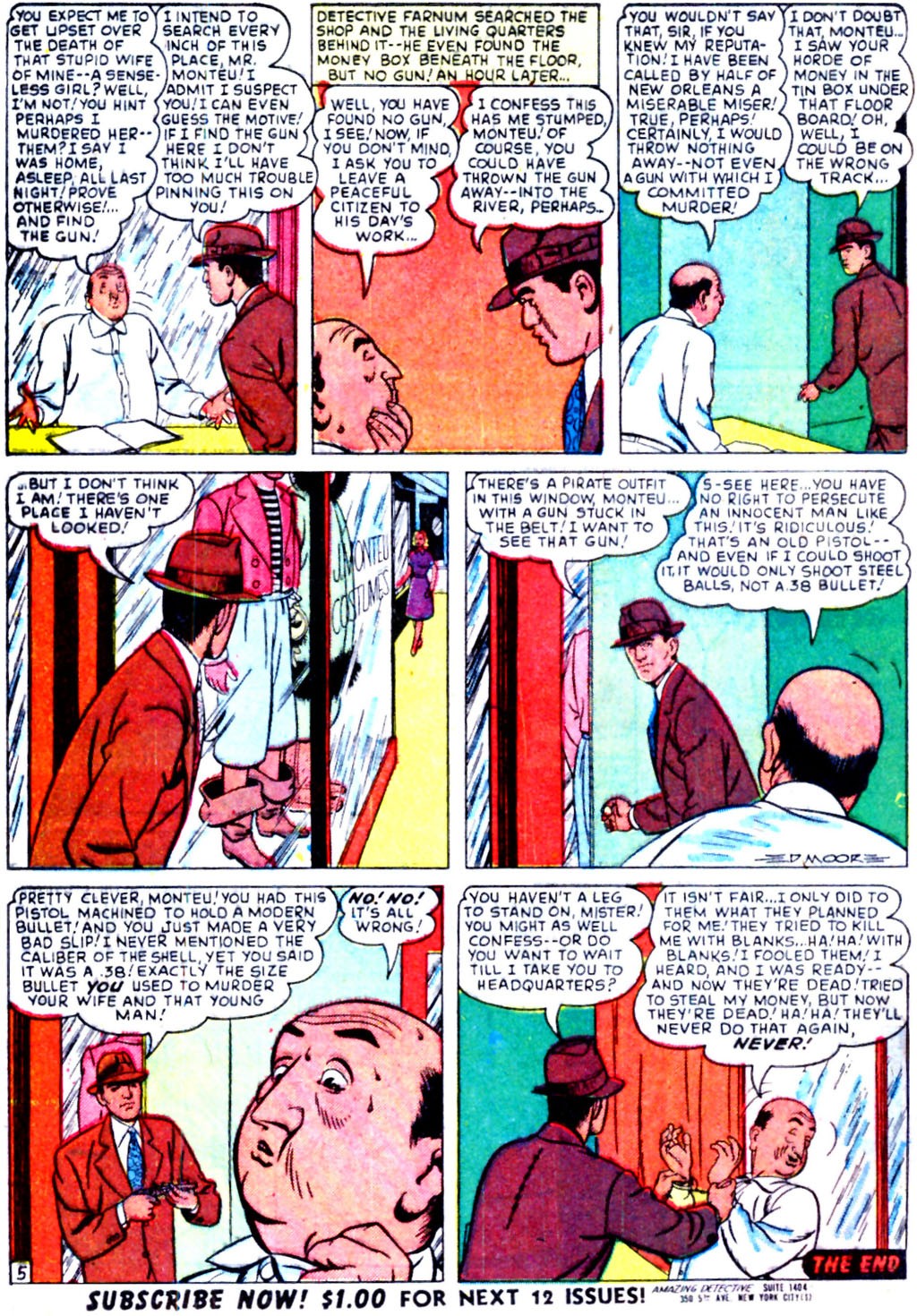 Read online Amazing Detective Cases comic -  Issue #7 - 32