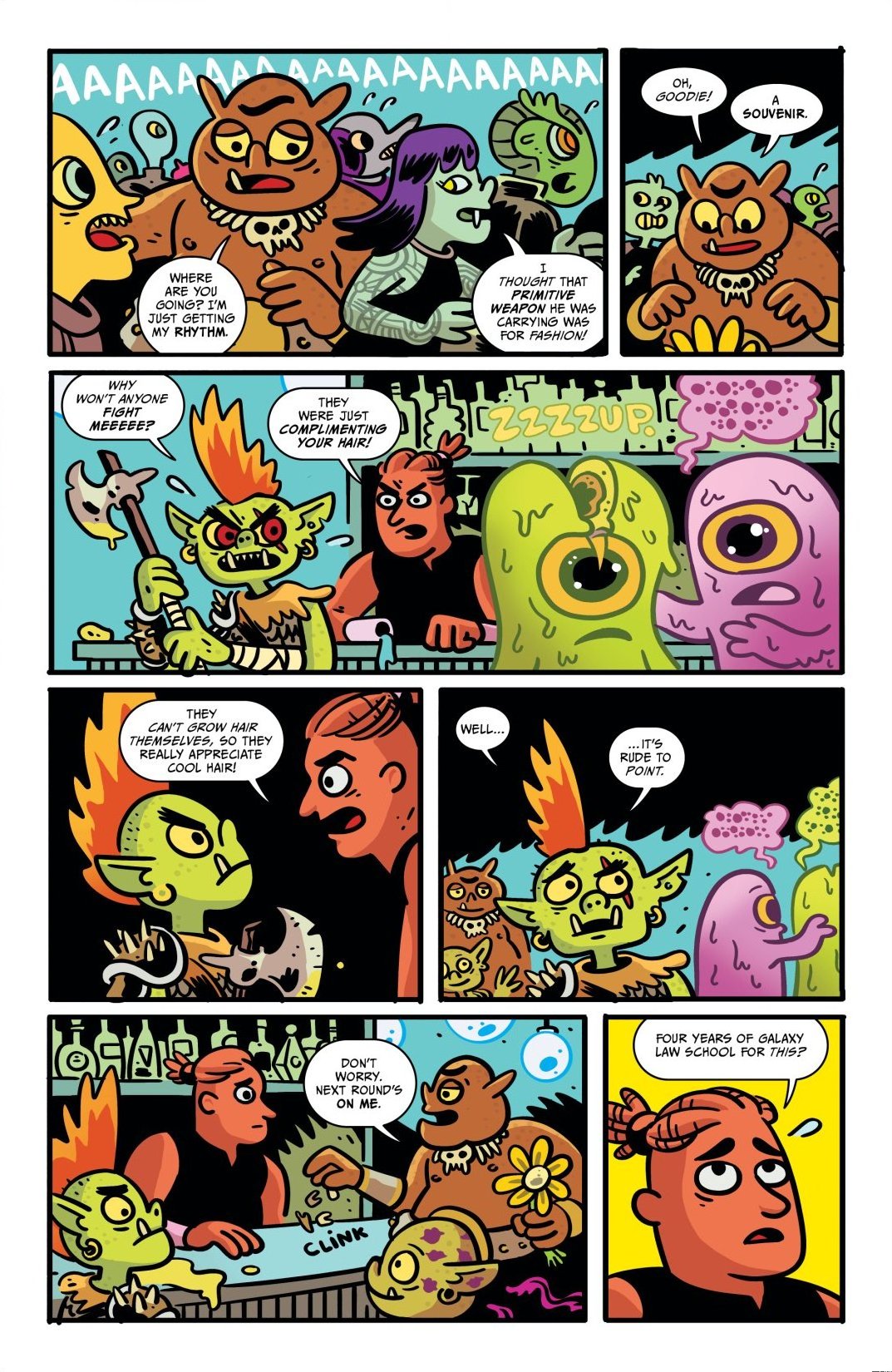 Read online Orcs in Space comic -  Issue # TPB - 38