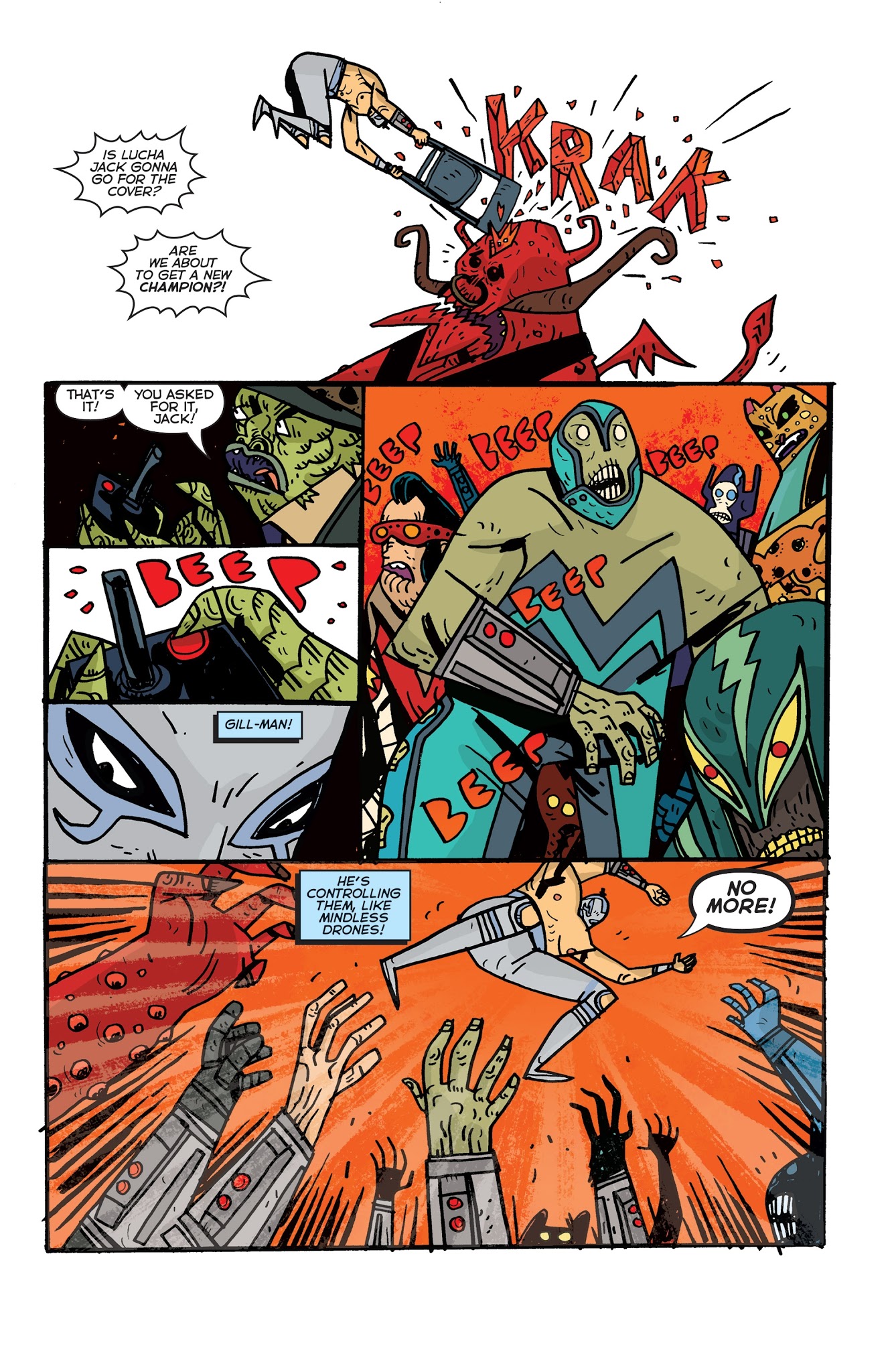 Read online Samurai Jack: Quantum Jack comic -  Issue #2 - 19