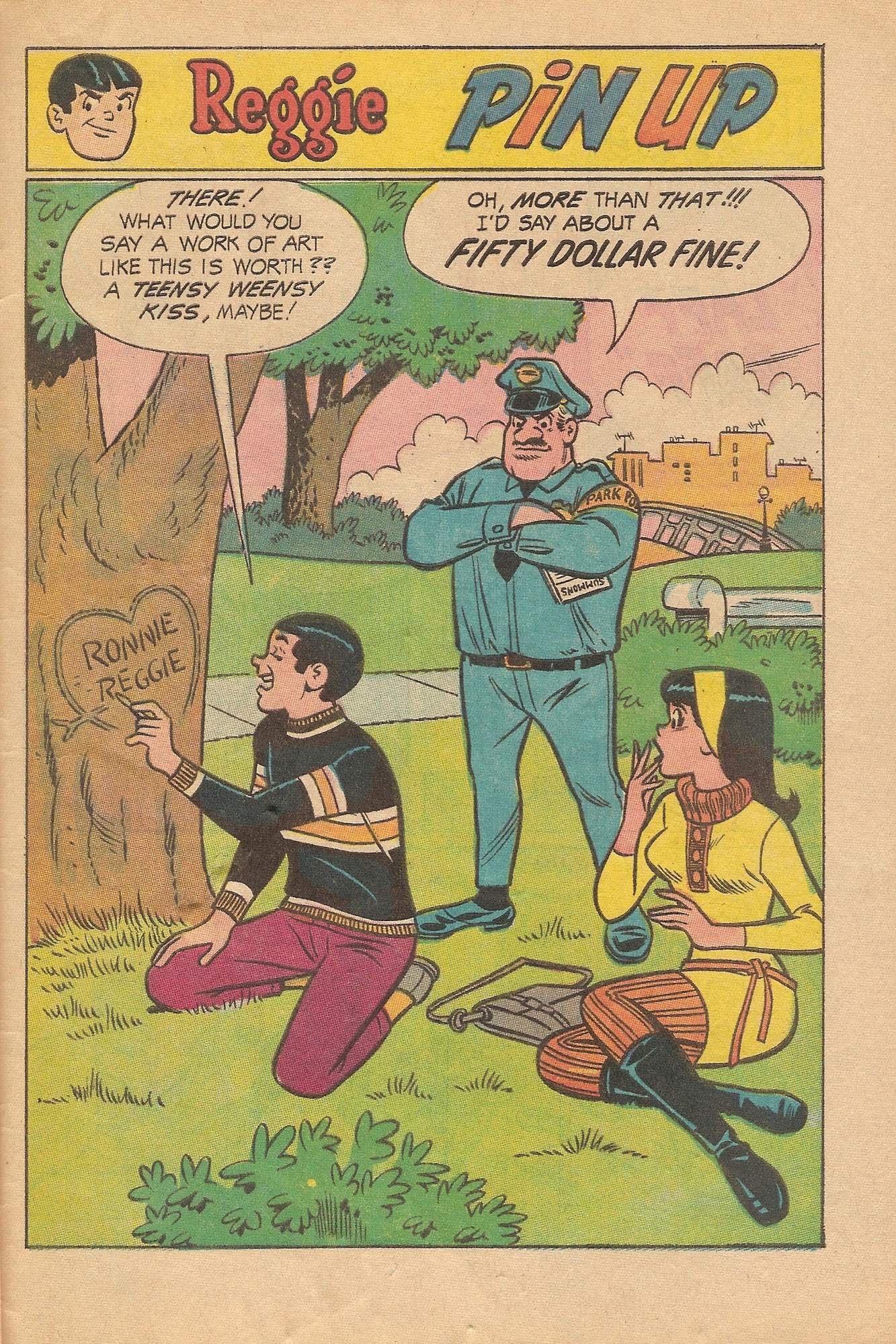 Read online Reggie's Wise Guy Jokes comic -  Issue #1 - 29