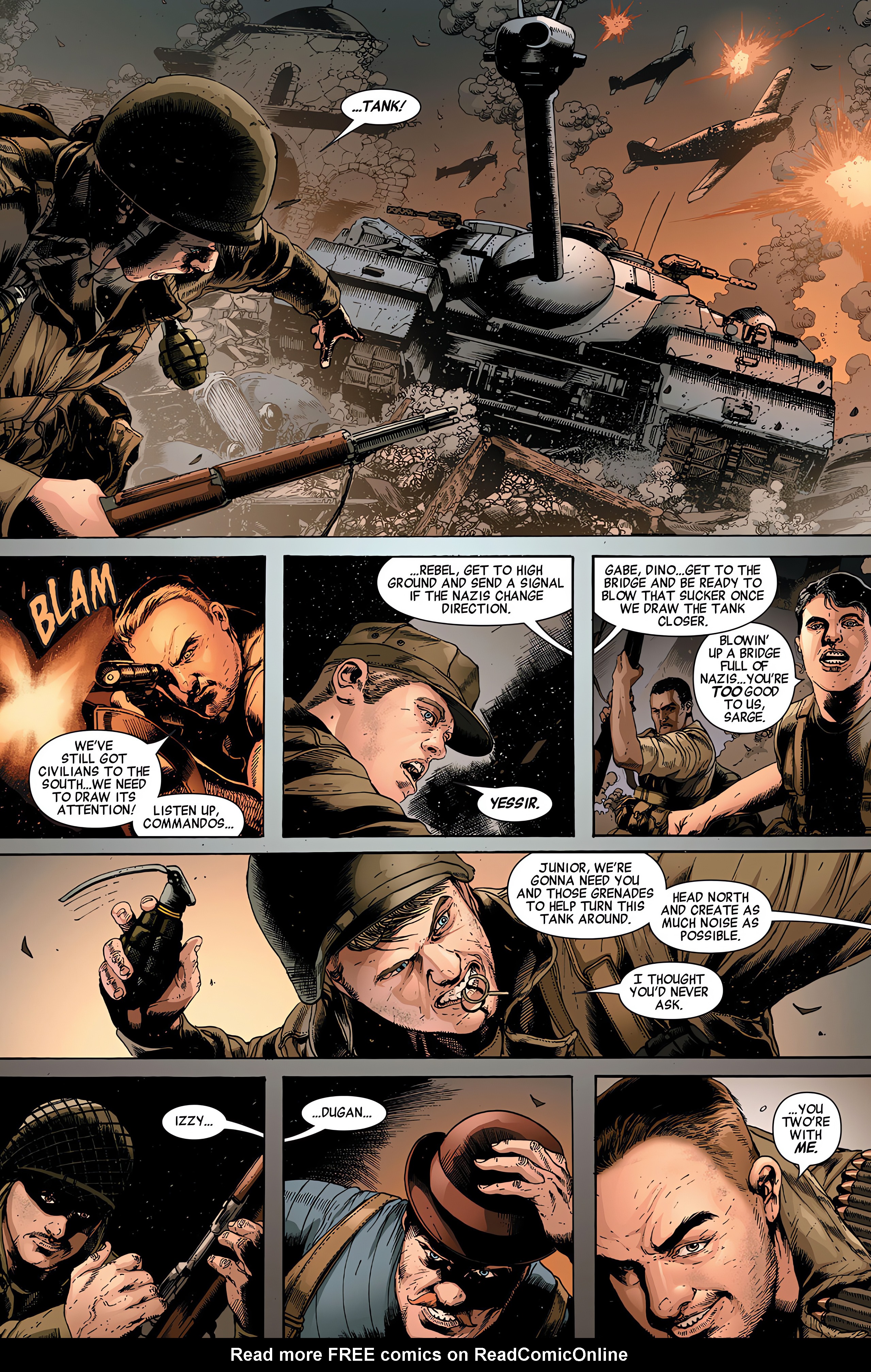 Read online Capwolf and the Howling Commandos comic -  Issue #1 - 5
